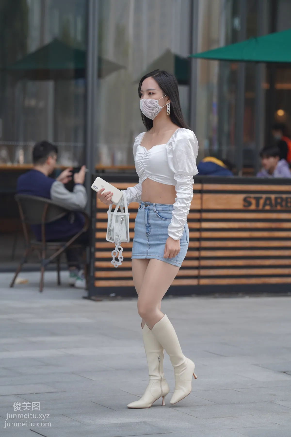 Mojing Street NO.170, Kane Street Photography, Denim Skirt Girl [302P] photo 175
