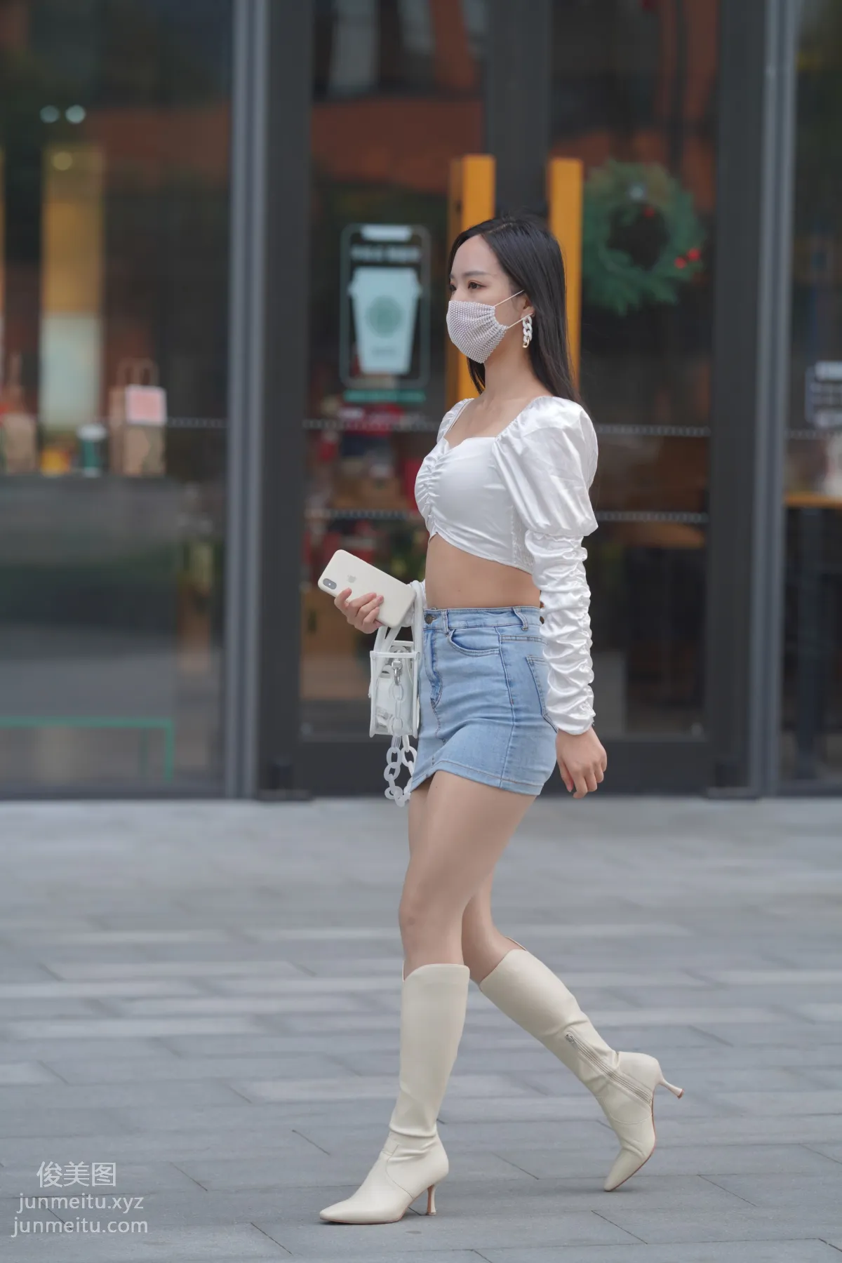 Mojing Street NO.170, Kane Street Photography, Denim Skirt Girl [302P] photo 176