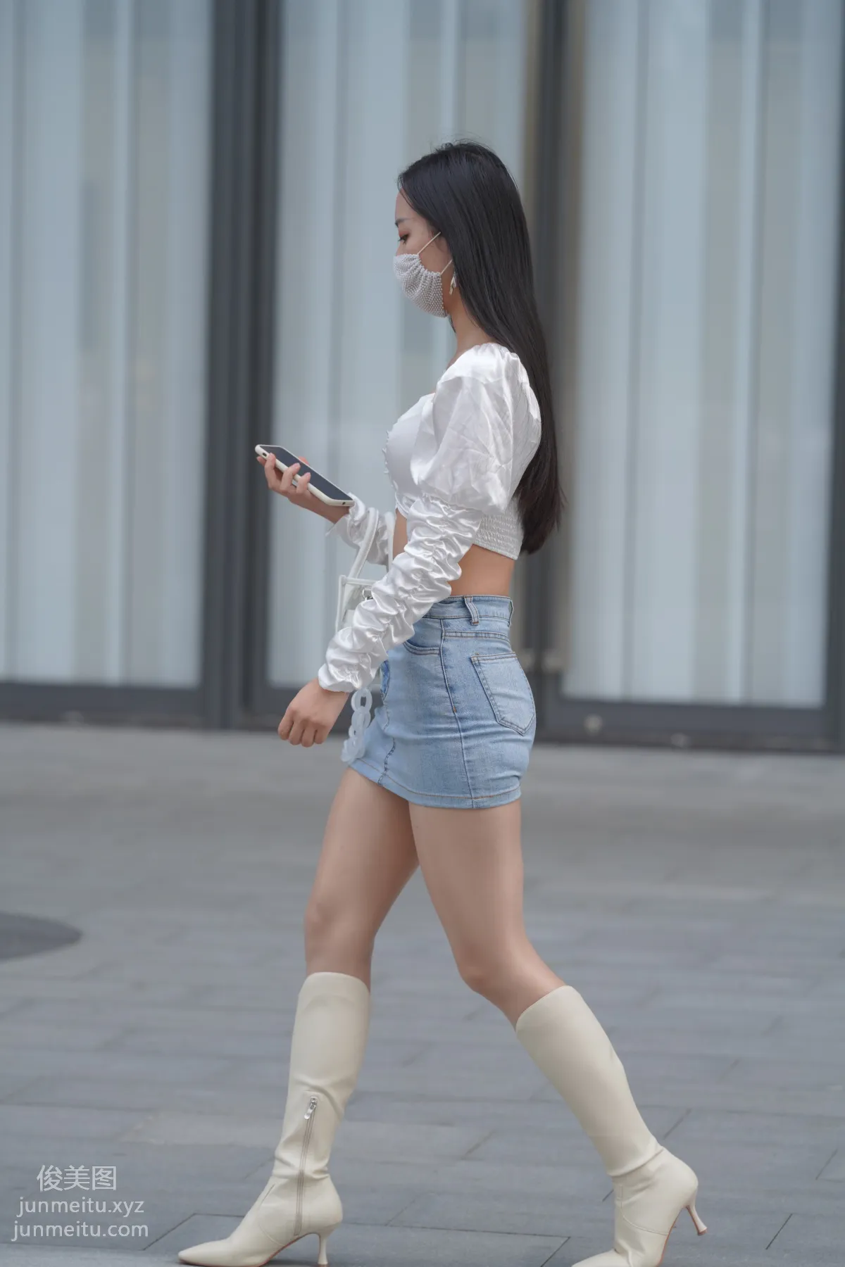 Mojing Street NO.170, Kane Street Photography, Denim Skirt Girl [302P] photo 178