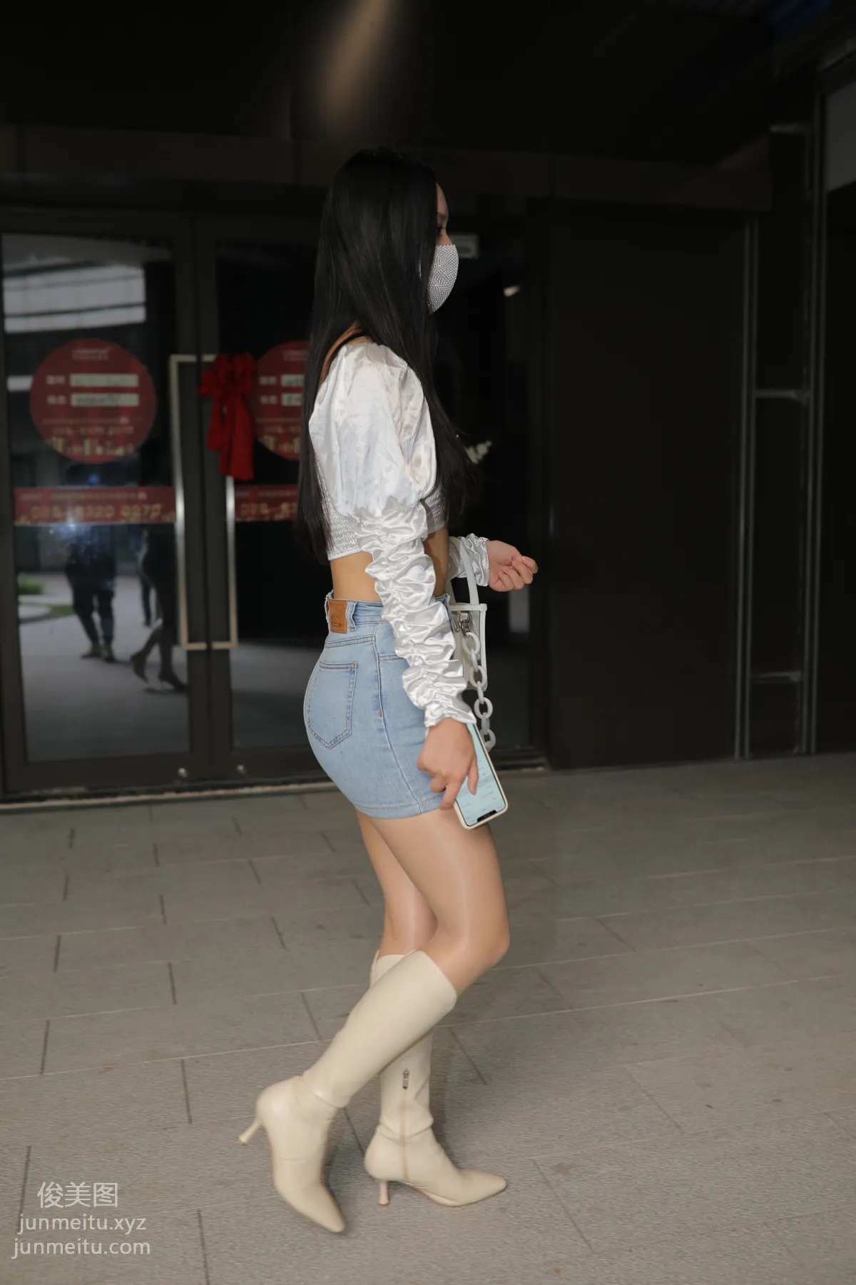 Mojing Street NO.170, Kane Street Photography, Denim Skirt Girl [302P] photo 179