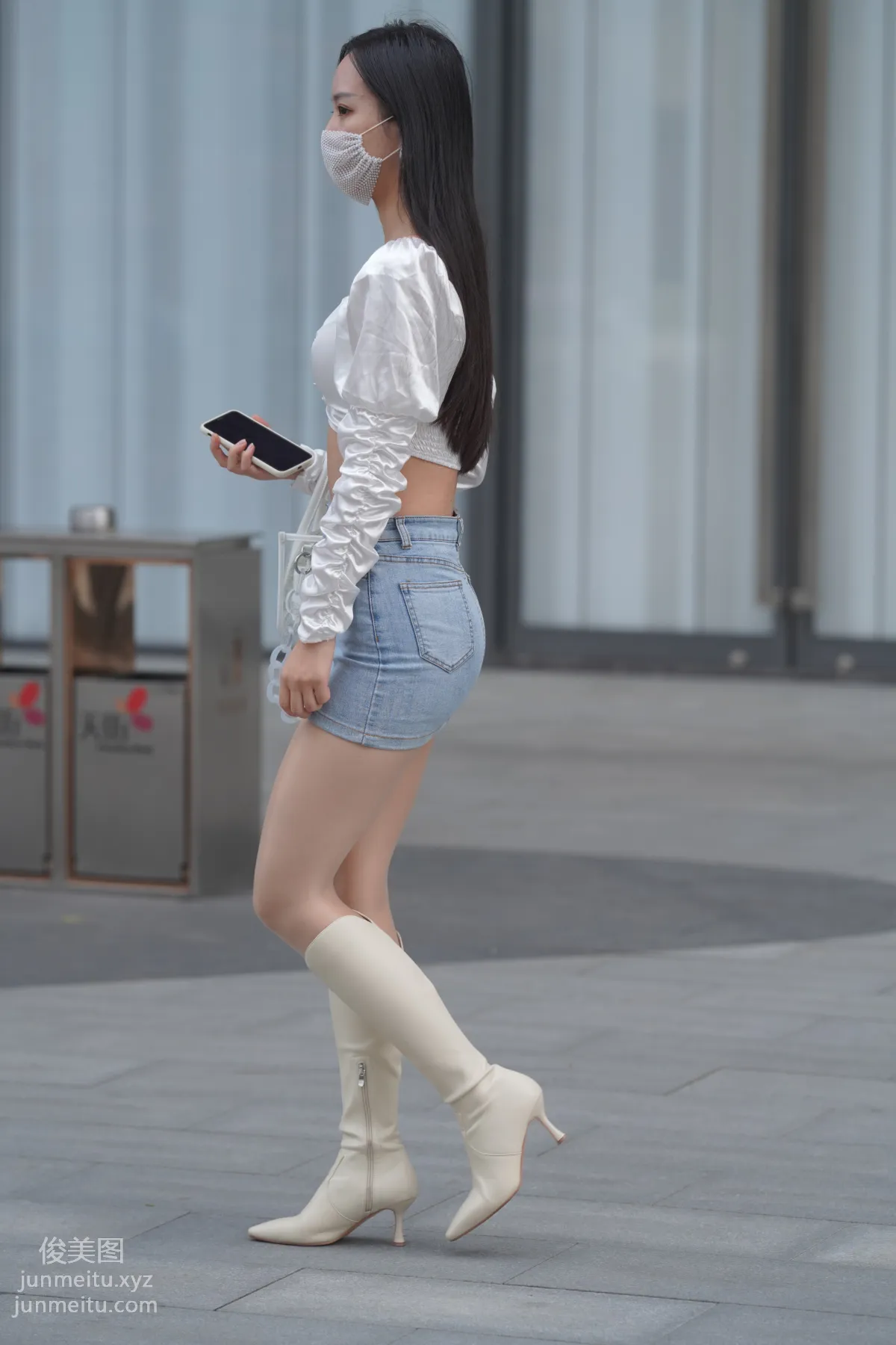 Mojing Street NO.170, Kane Street Photography, Denim Skirt Girl [302P] photo 180