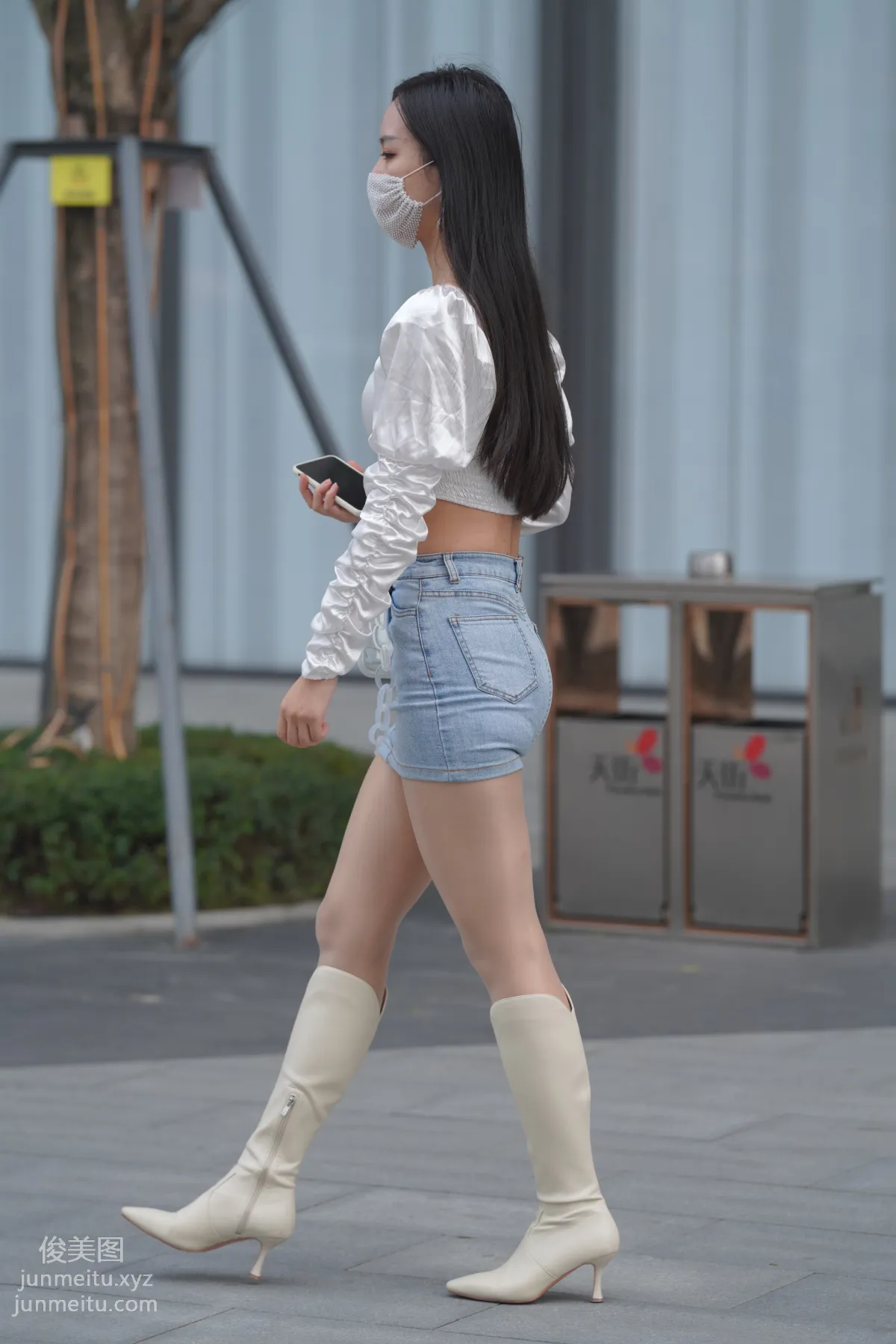Mojing Street NO.170, Kane Street Photography, Denim Skirt Girl [302P] photo 181