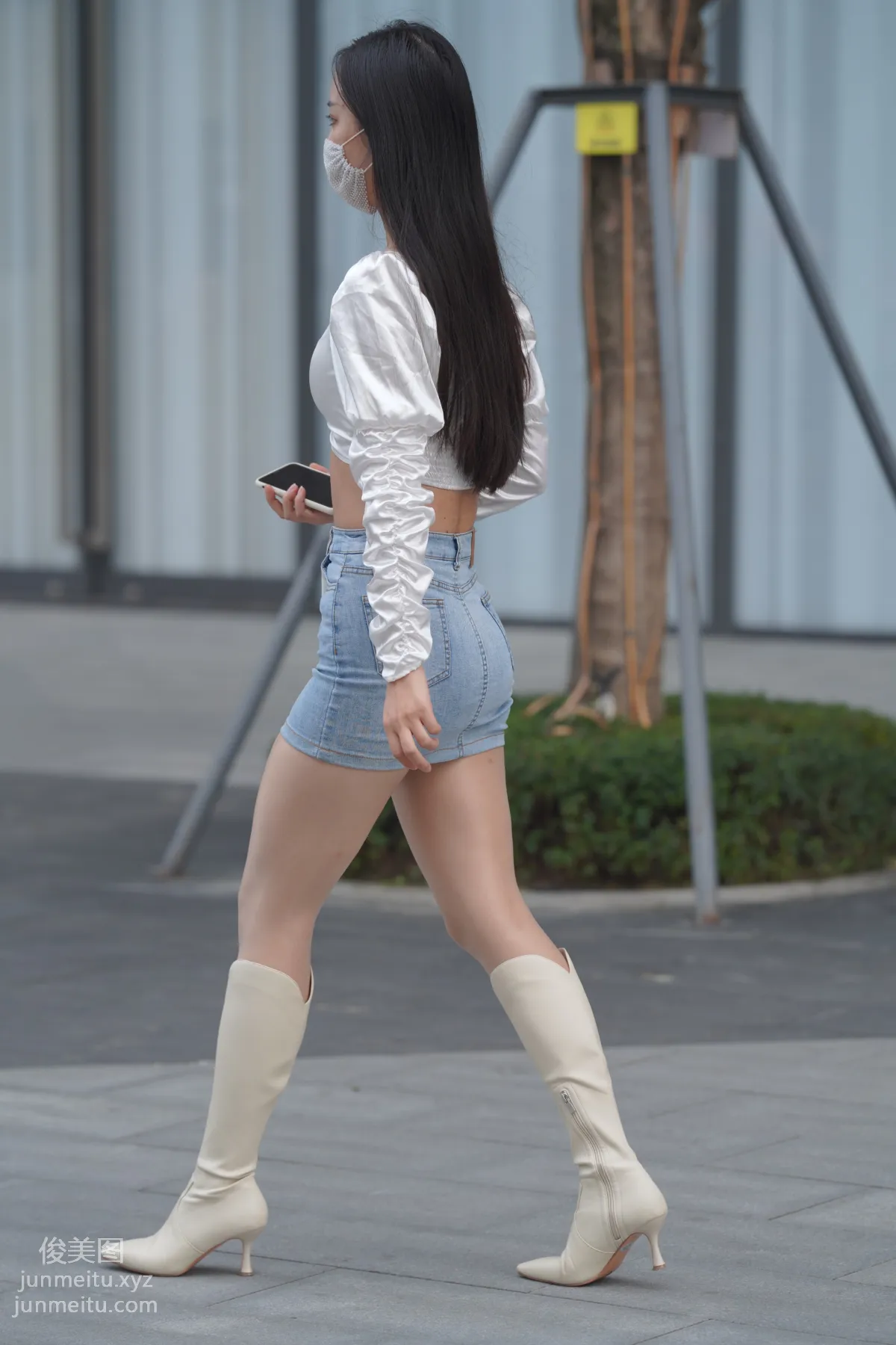 Mojing Street NO.170, Kane Street Photography, Denim Skirt Girl [302P] photo 182