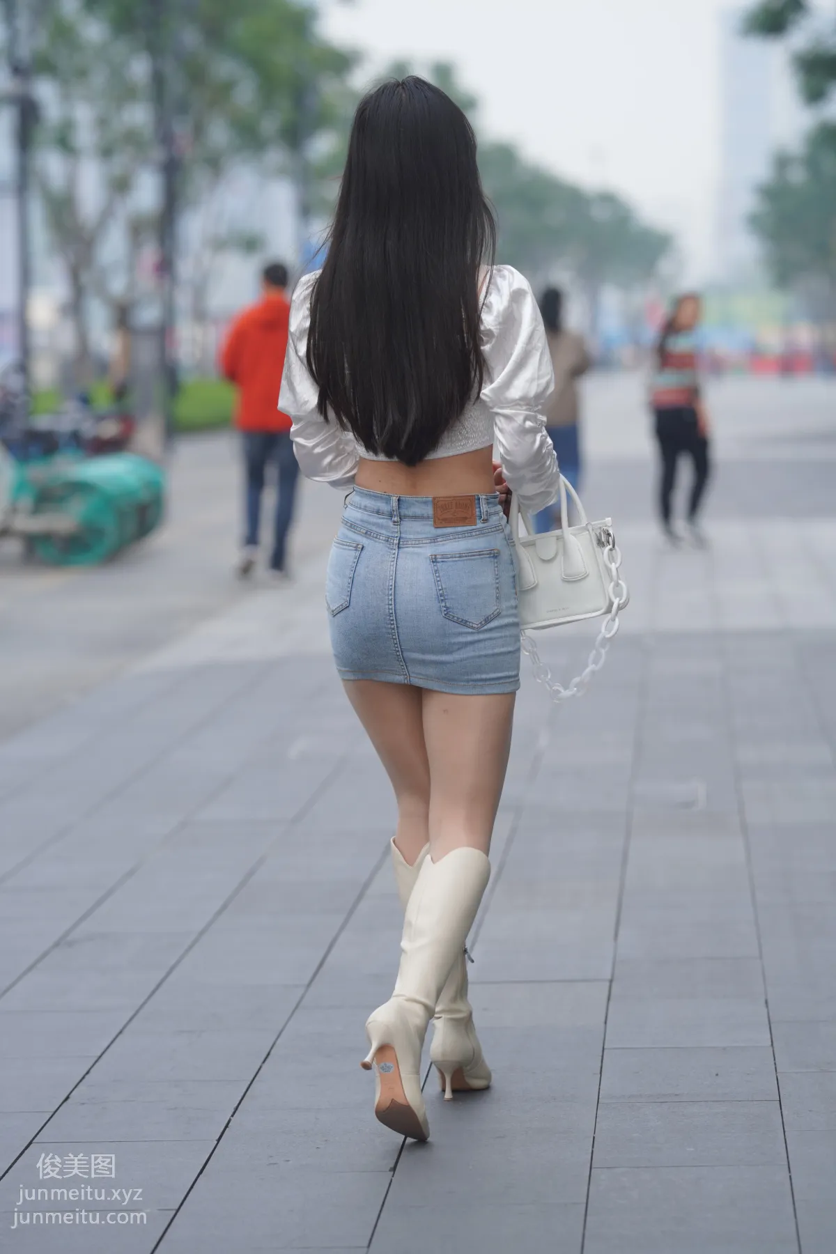 Mojing Street NO.170, Kane Street Photography, Denim Skirt Girl [302P] photo 191