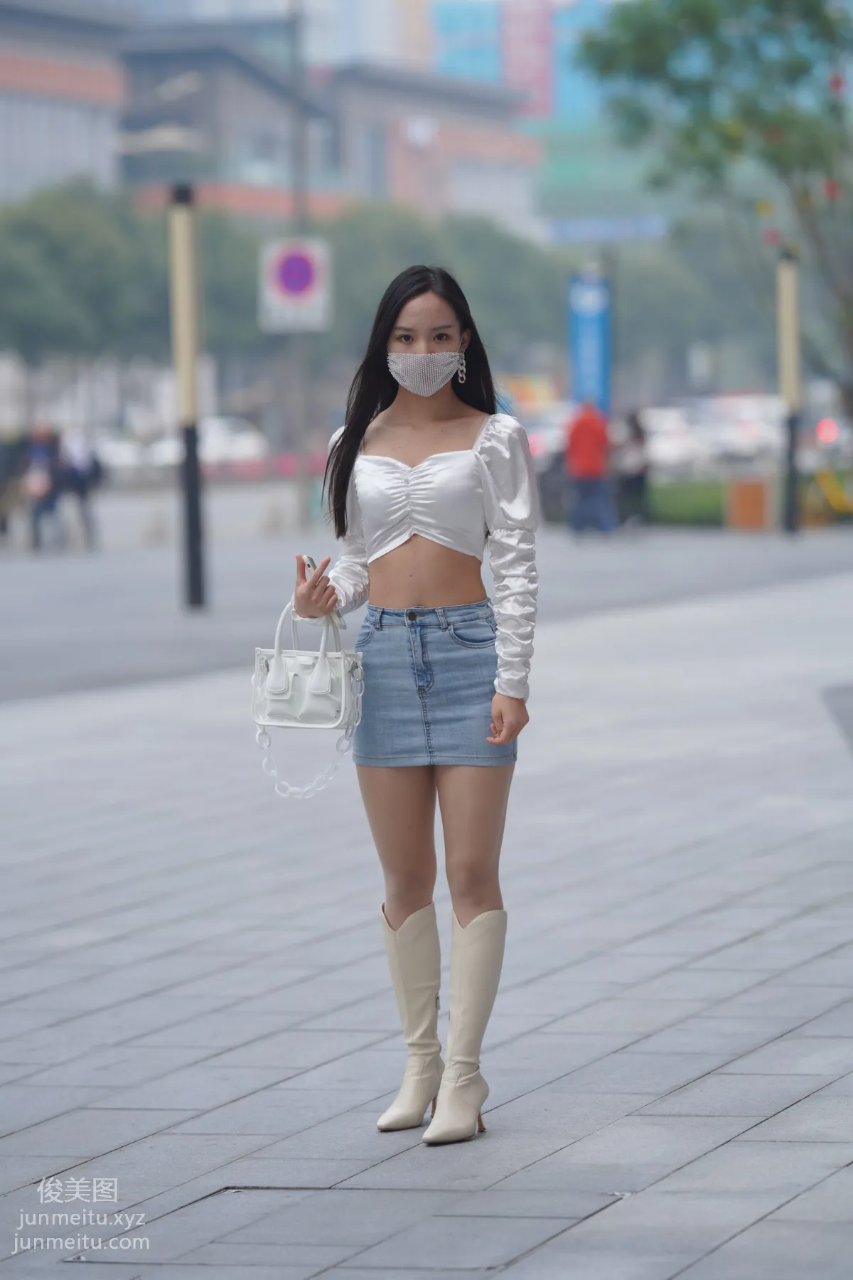 Mojing Street NO.170, Kane Street Photography, Denim Skirt Girl [302P] photo 193