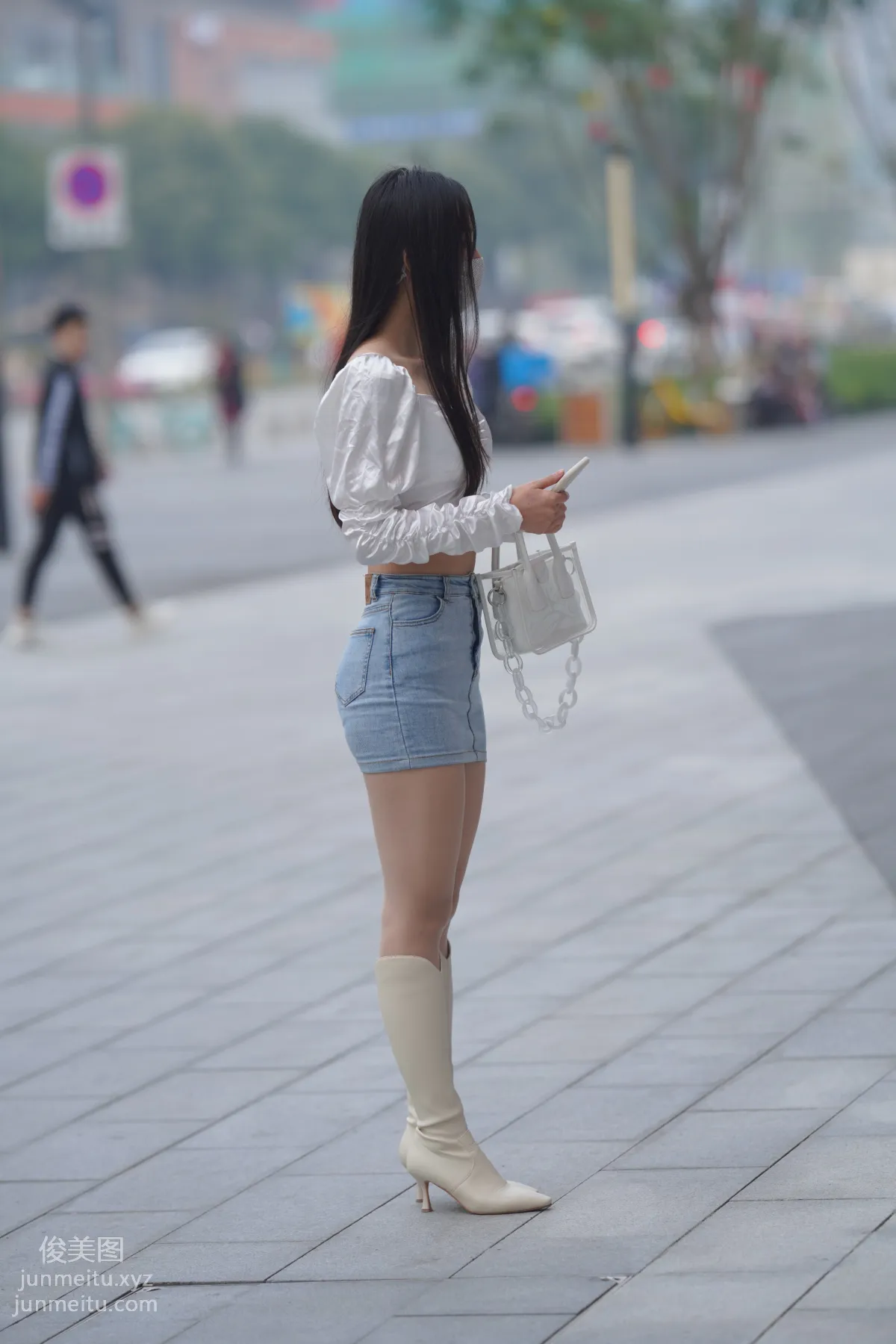 Mojing Street NO.170, Kane Street Photography, Denim Skirt Girl [302P] photo 194