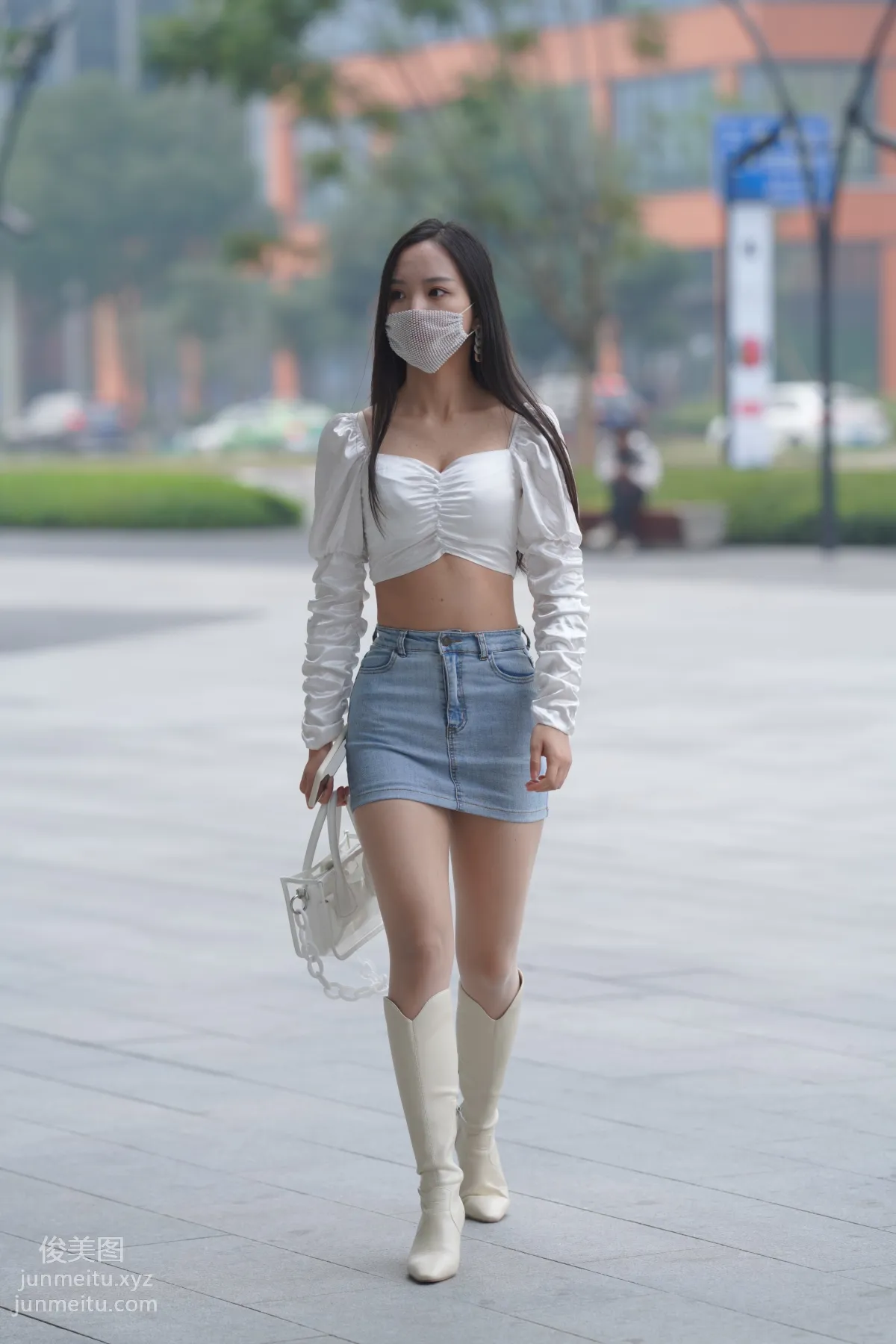 Mojing Street NO.170, Kane Street Photography, Denim Skirt Girl [302P] photo 204
