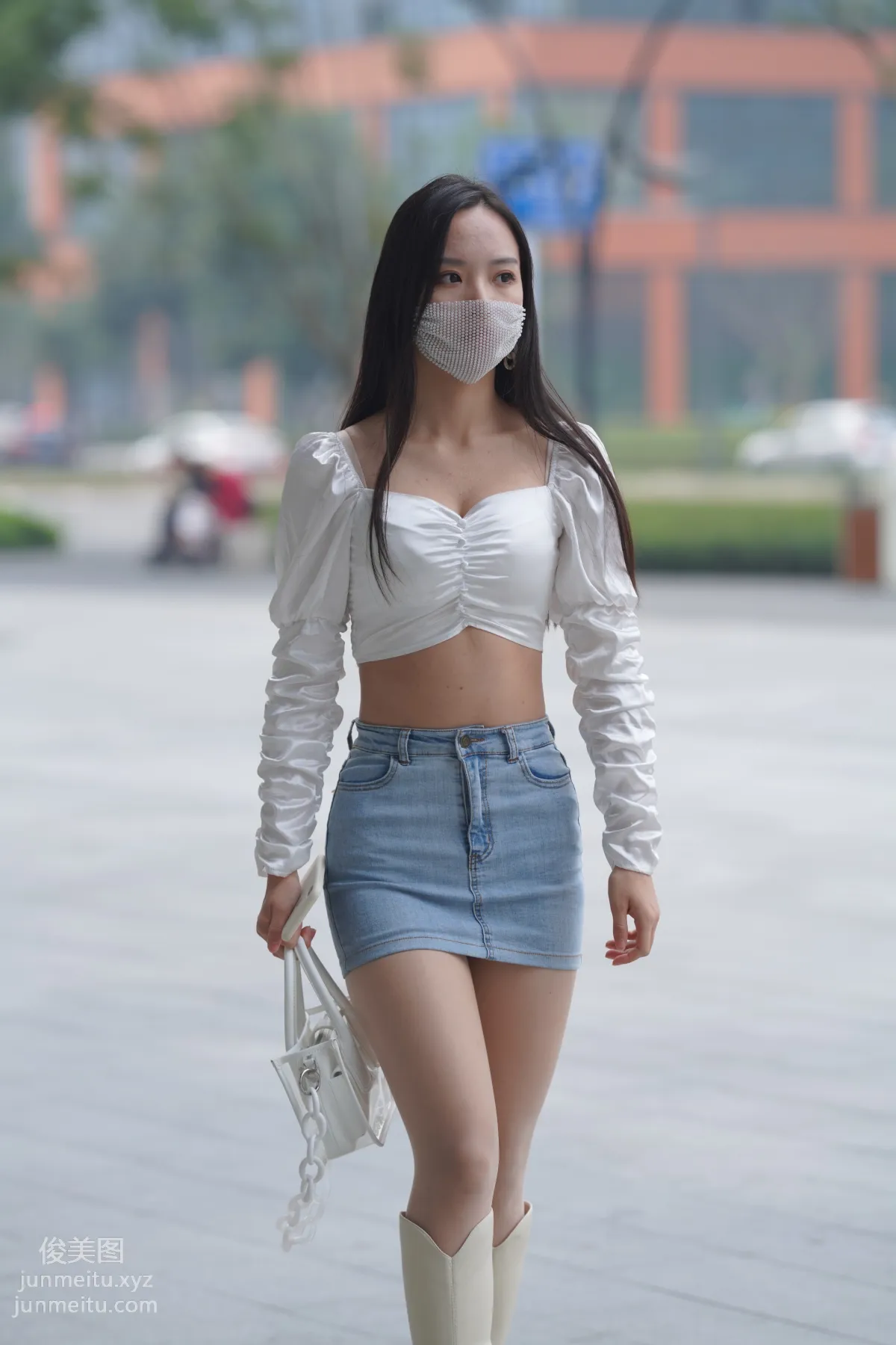 Mojing Street NO.170, Kane Street Photography, Denim Skirt Girl [302P] photo 205