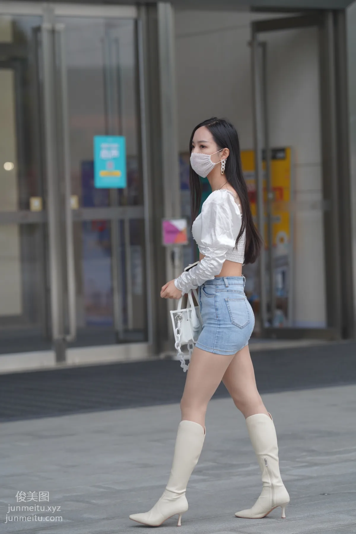 Mojing Street NO.170, Kane Street Photography, Denim Skirt Girl [302P] photo 207