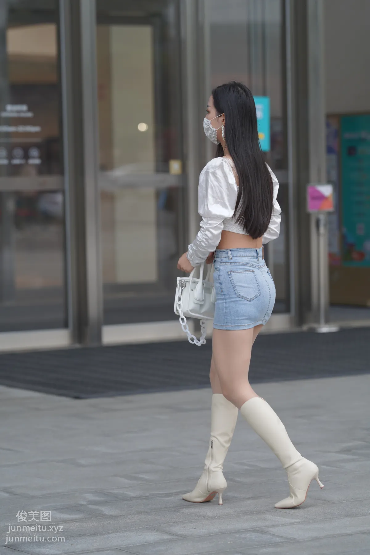 Mojing Street NO.170, Kane Street Photography, Denim Skirt Girl [302P] photo 208