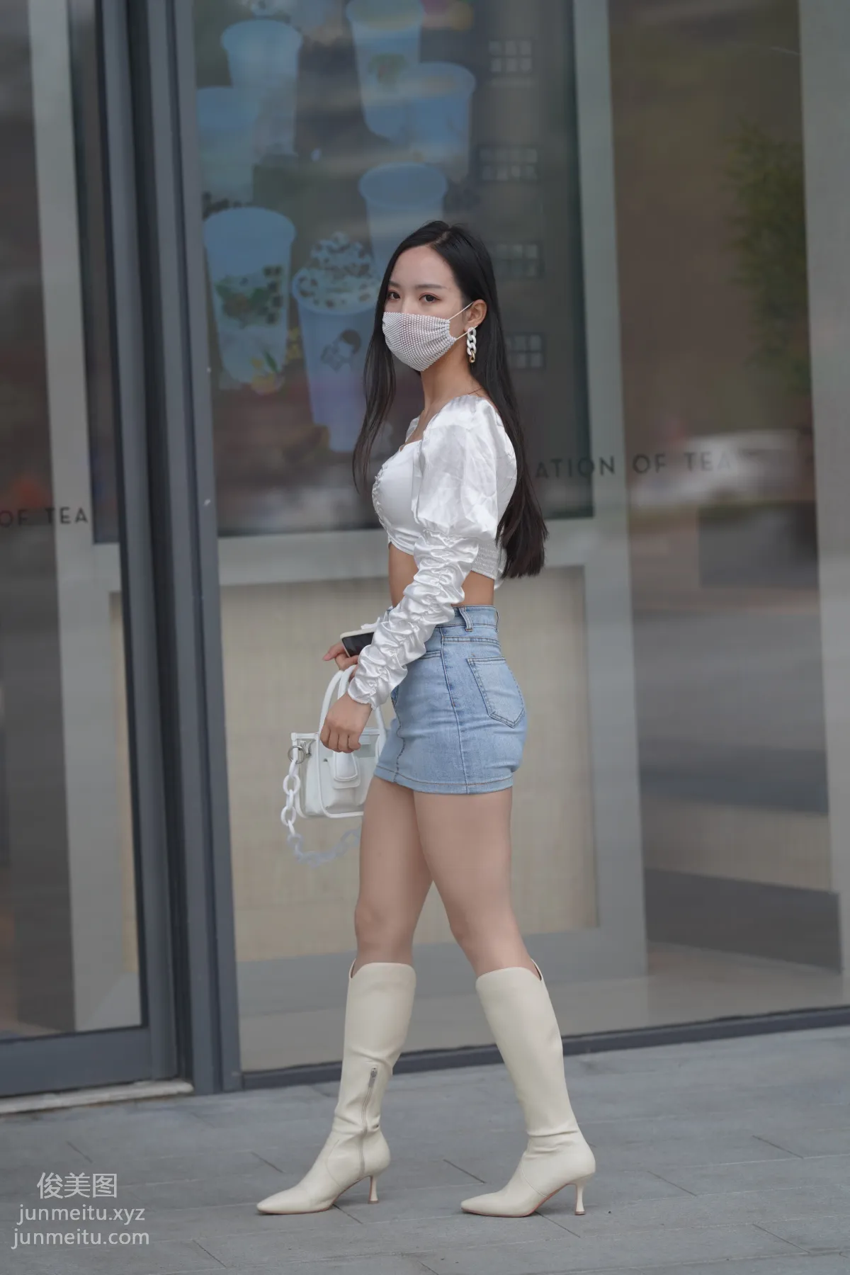 Mojing Street NO.170, Kane Street Photography, Denim Skirt Girl [302P] photo 210