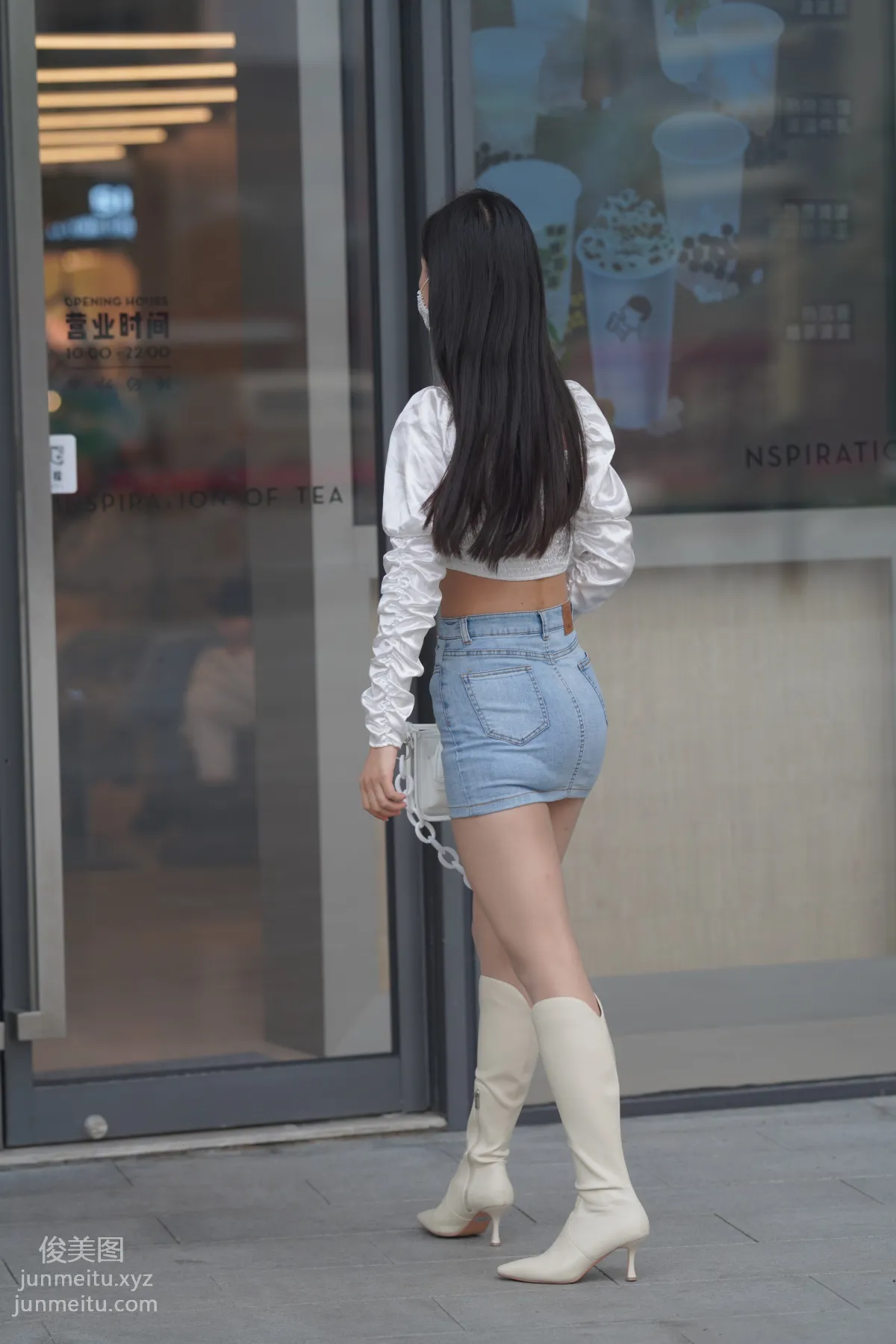 Mojing Street NO.170, Kane Street Photography, Denim Skirt Girl [302P] photo 211