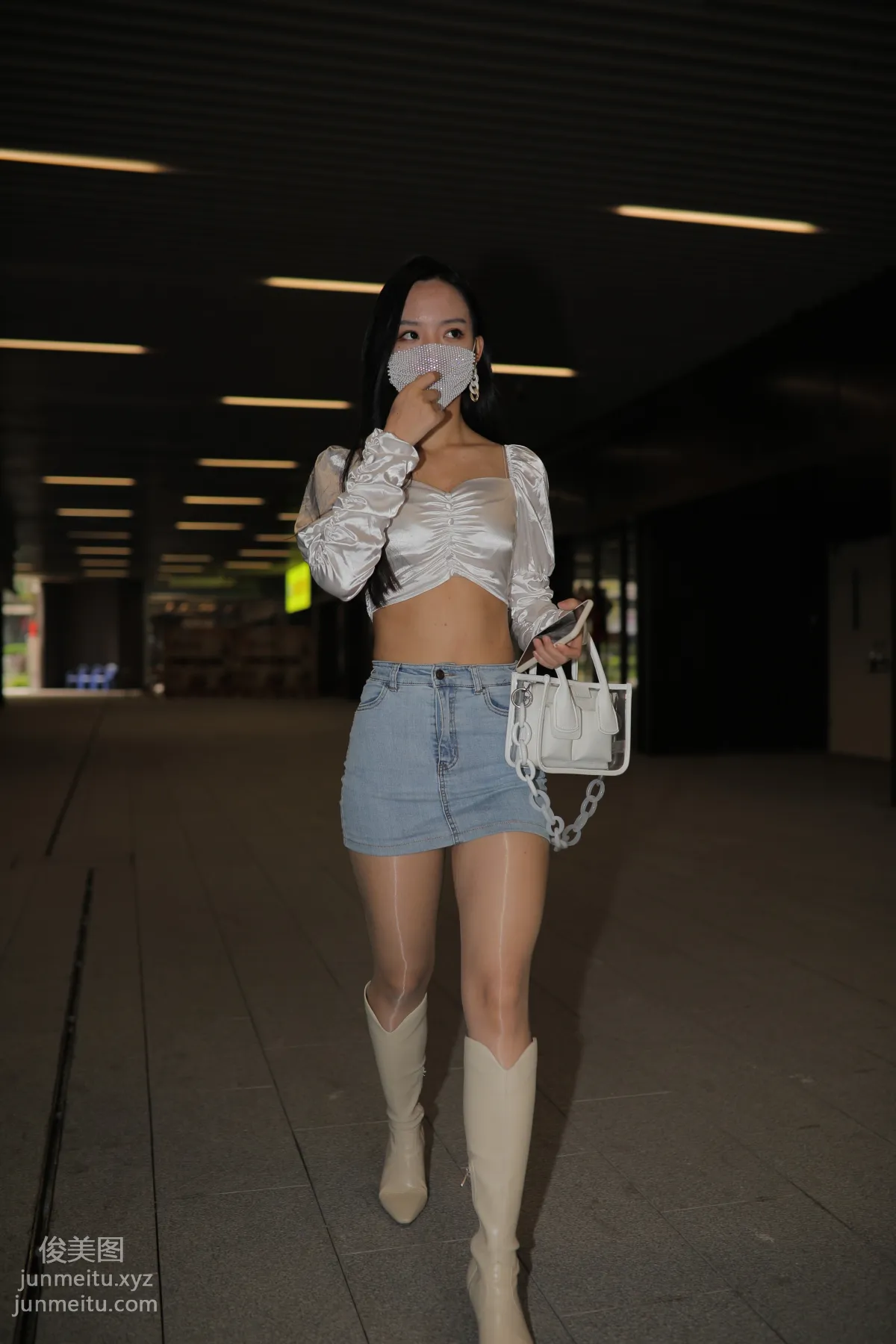 Mojing Street NO.170, Kane Street Photography, Denim Skirt Girl [302P] photo 221