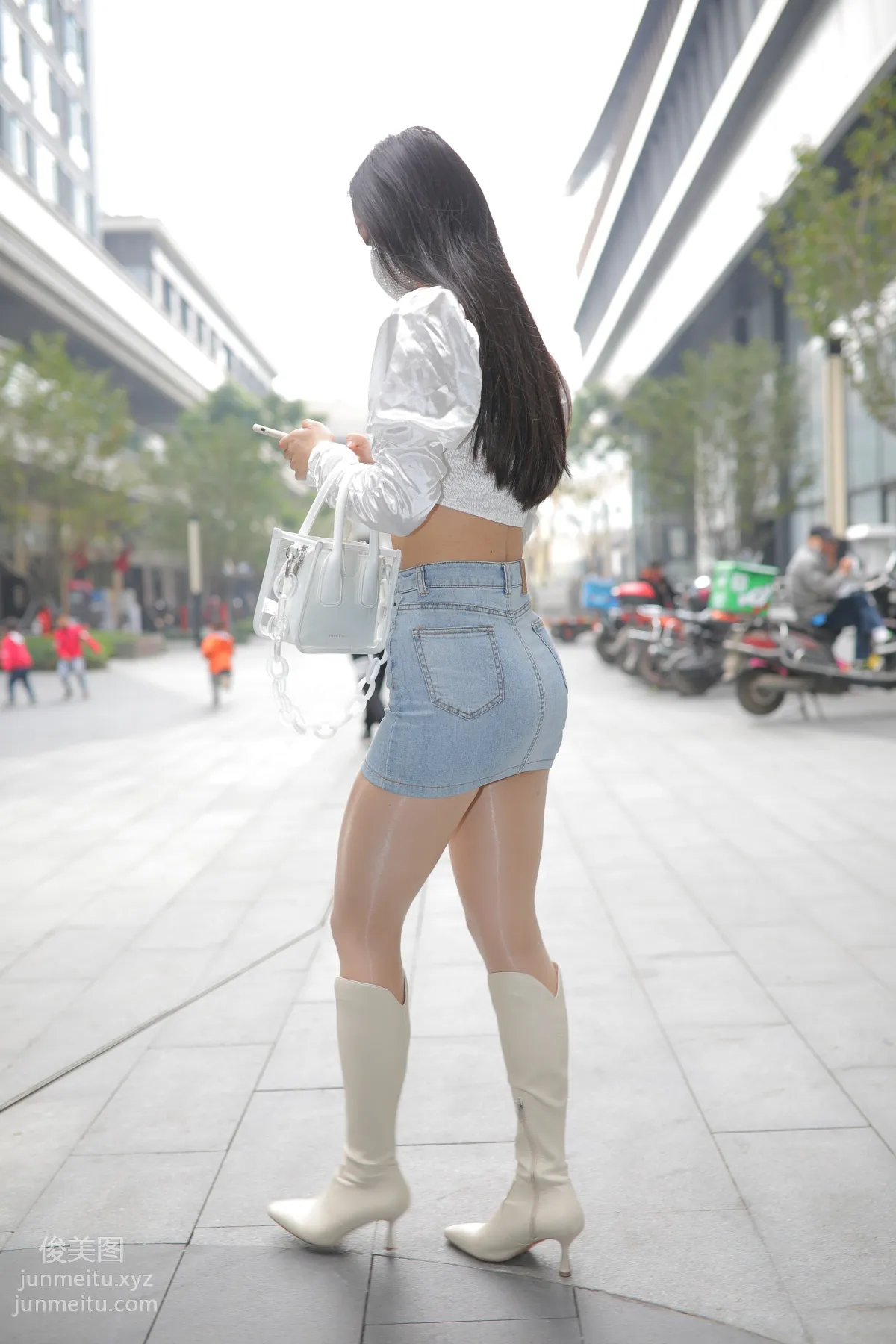 Mojing Street NO.170, Kane Street Photography, Denim Skirt Girl [302P] photo 268