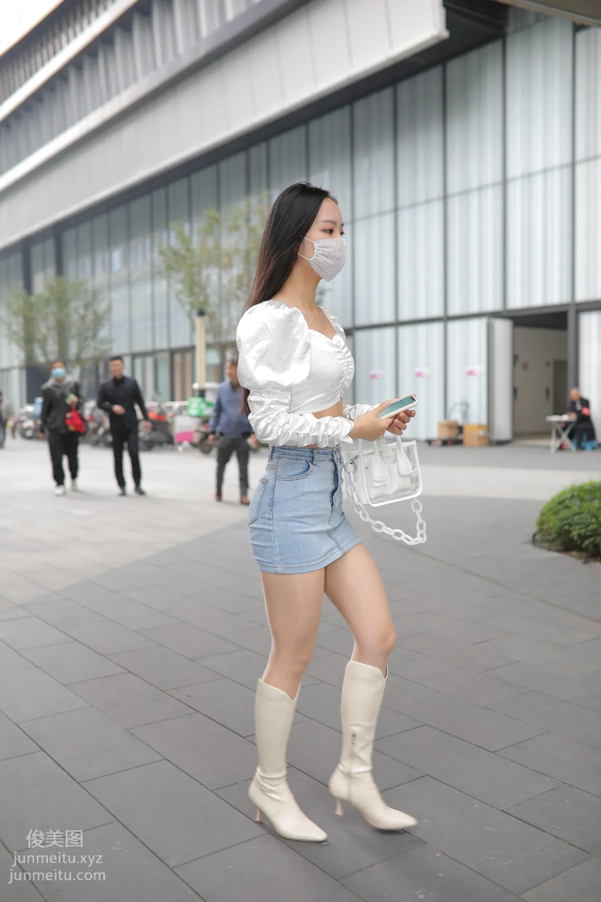 Mojing Street NO.170, Kane Street Photography, Denim Skirt Girl [302P] photo 279