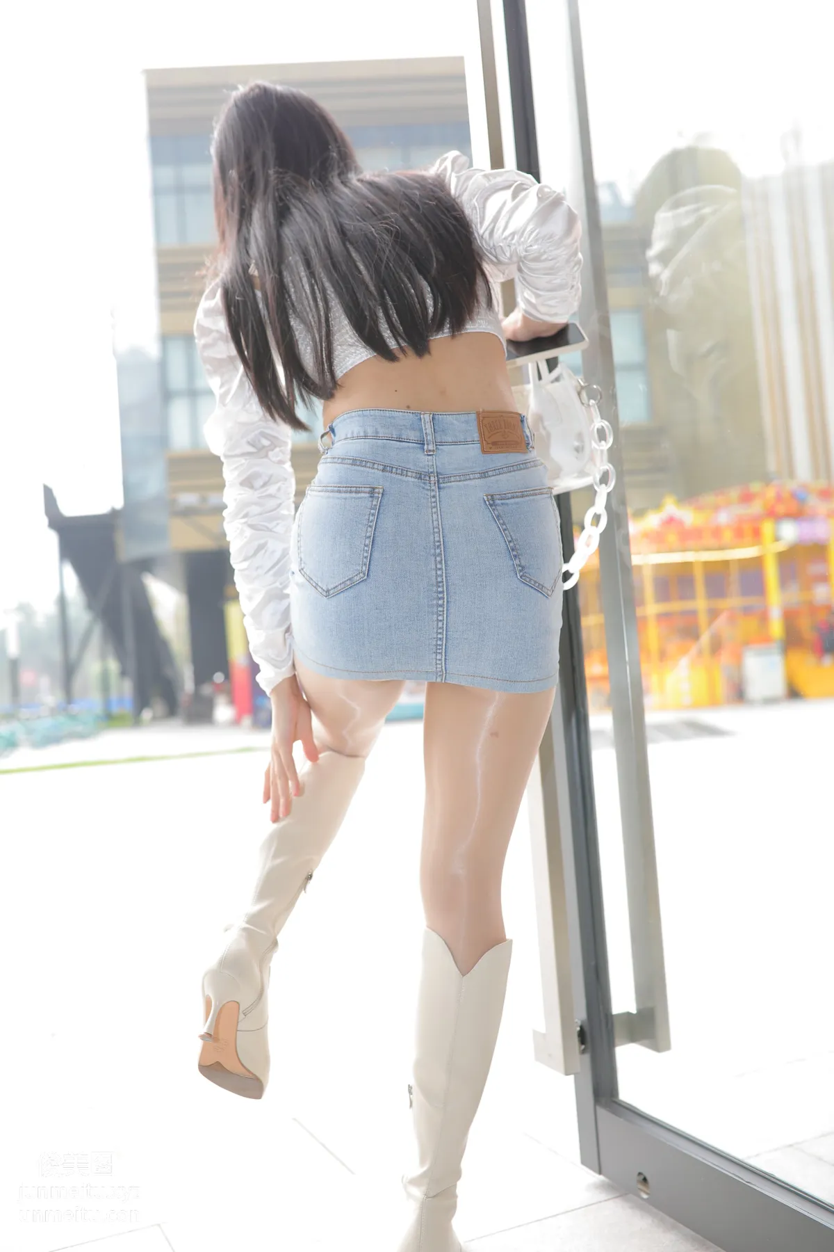 Mojing Street NO.170, Kane Street Photography, Denim Skirt Girl [302P] photo 281