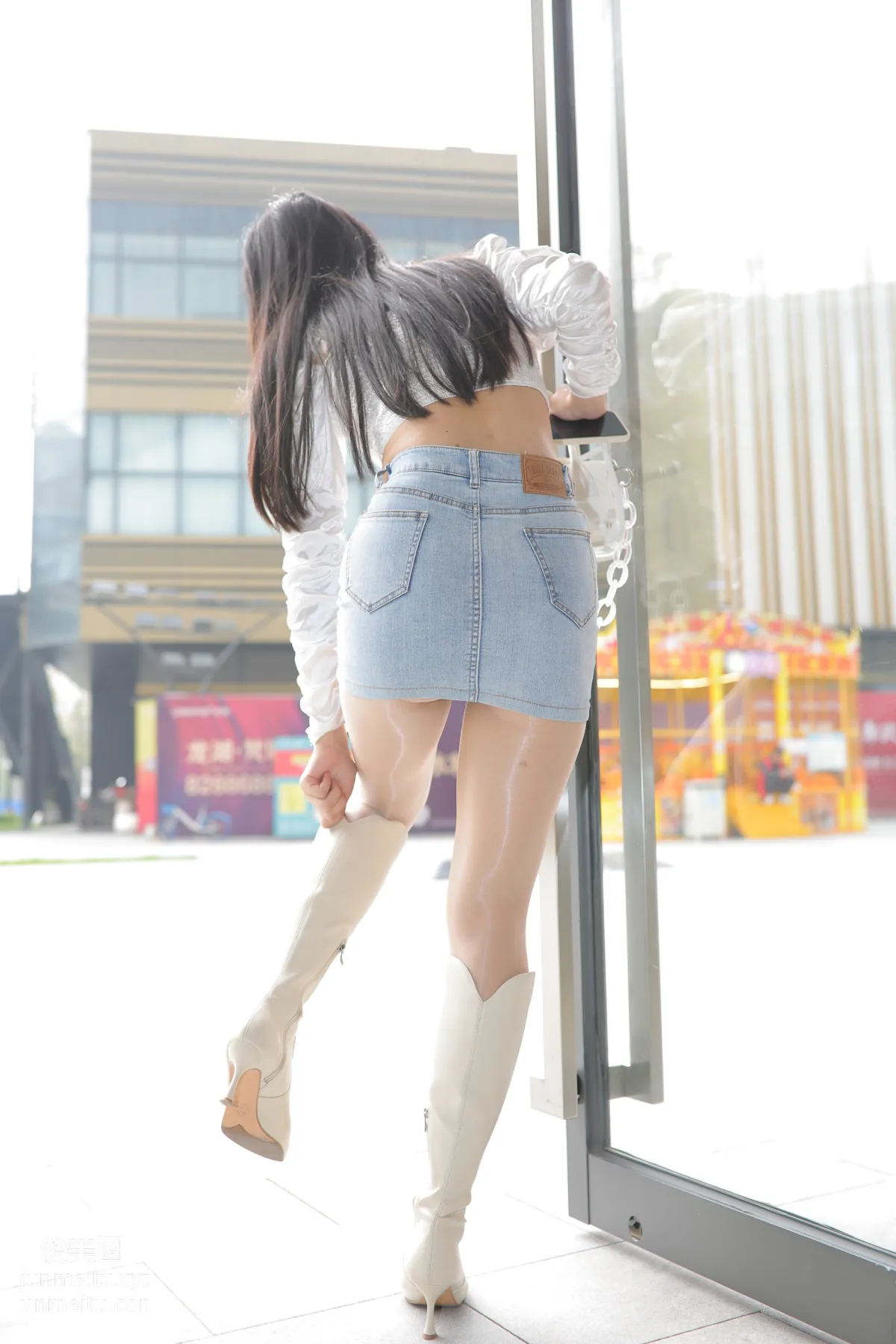 Mojing Street NO.170, Kane Street Photography, Denim Skirt Girl [302P] photo 282