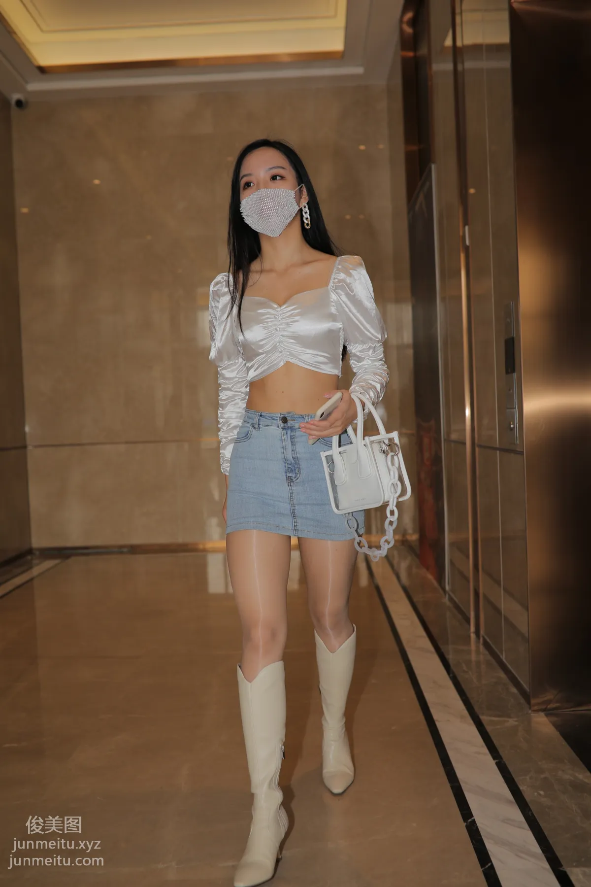 Mojing Street NO.170, Kane Street Photography, Denim Skirt Girl [302P] photo 287