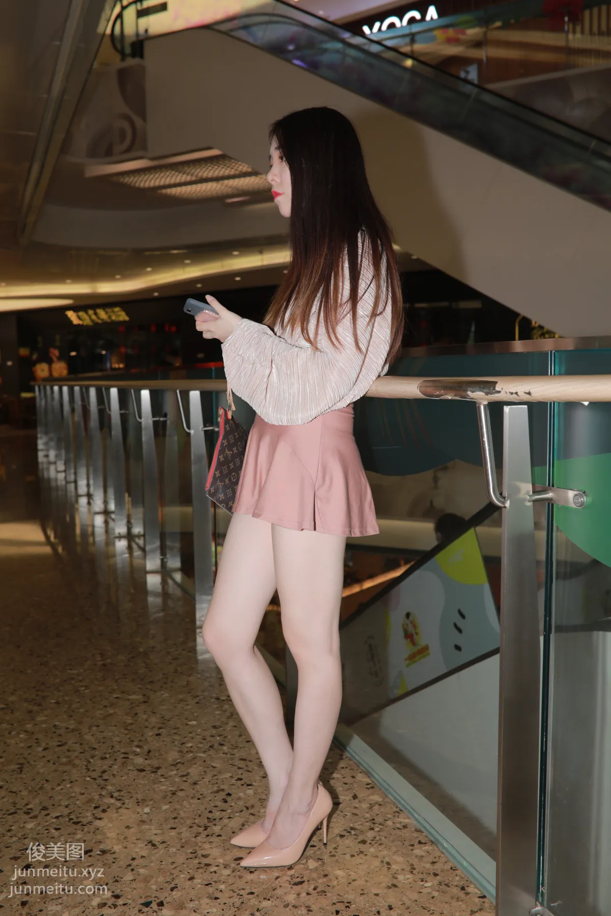 Mojing Street NO.167, Cute Pink Short Skirt Girl [493P] photo 15
