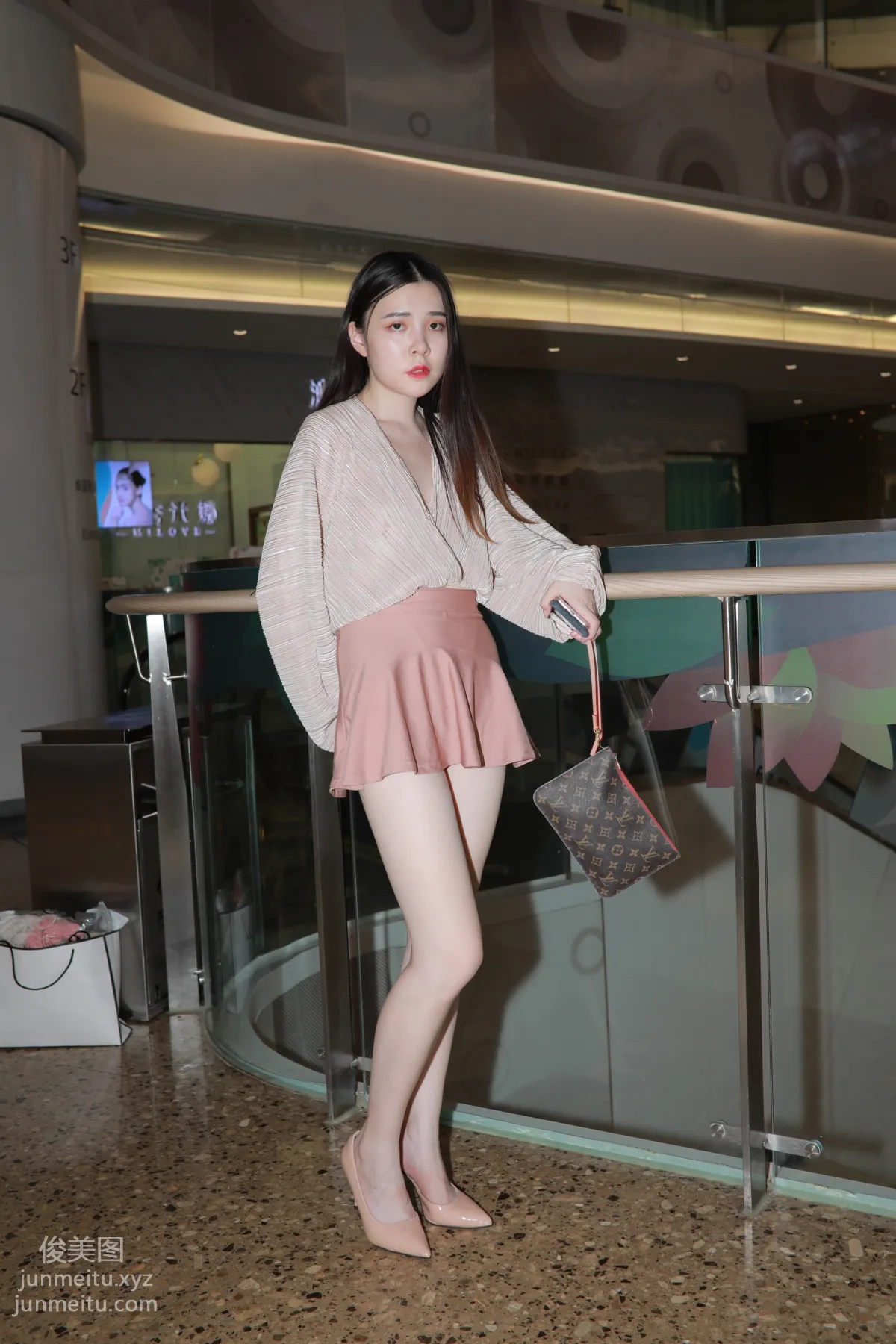 Mojing Street NO.167, Cute Pink Short Skirt Girl [493P] photo 19