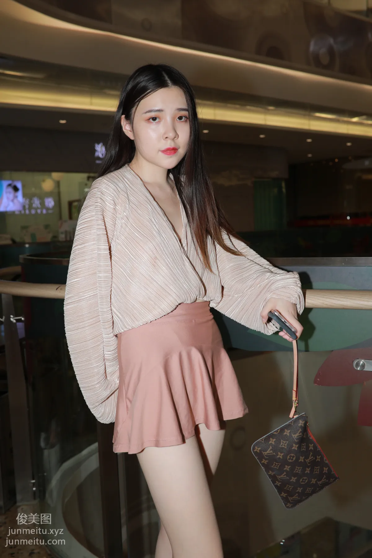 Mojing Street NO.167, Cute Pink Short Skirt Girl [493P] photo 20
