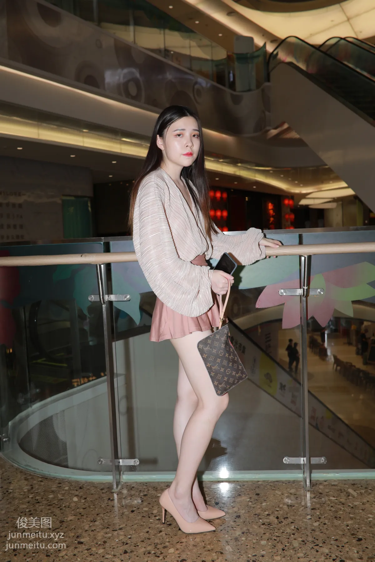 Mojing Street NO.167, Cute Pink Short Skirt Girl [493P] photo 21