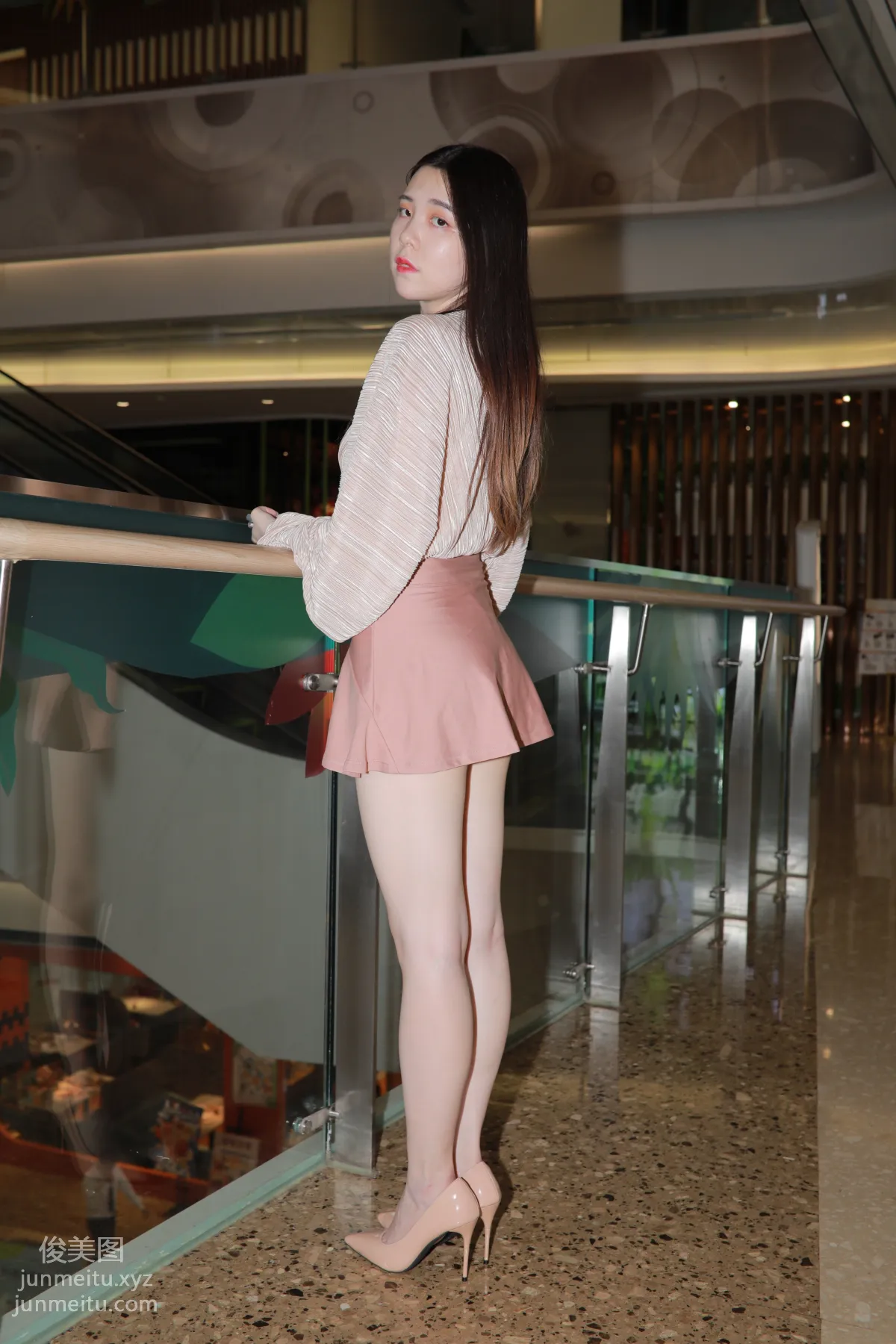 Mojing Street NO.167, Cute Pink Short Skirt Girl [493P] photo 26