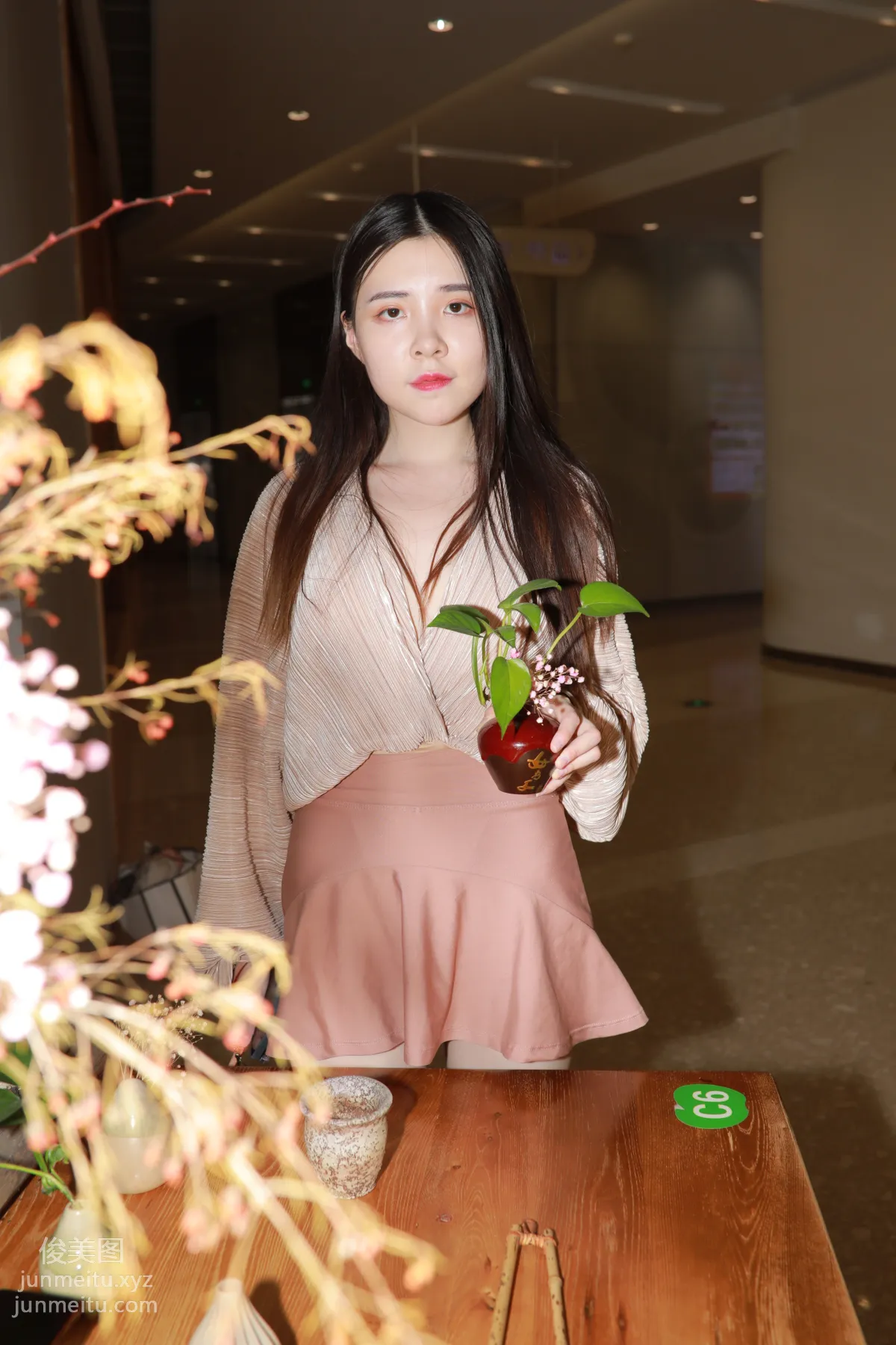 Mojing Street NO.167, Cute Pink Short Skirt Girl [493P] photo 41