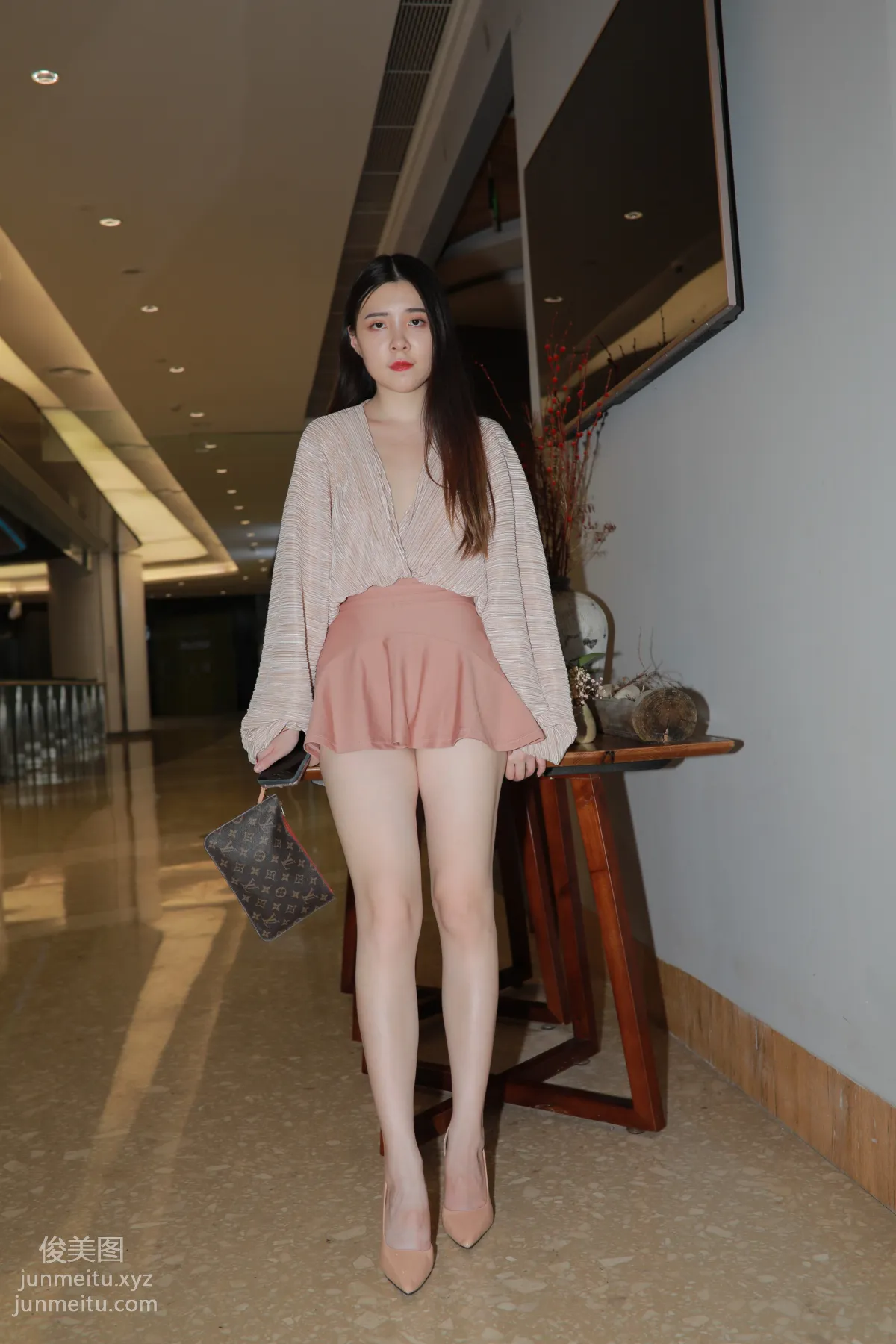 Mojing Street NO.167, Cute Pink Short Skirt Girl [493P] photo 43