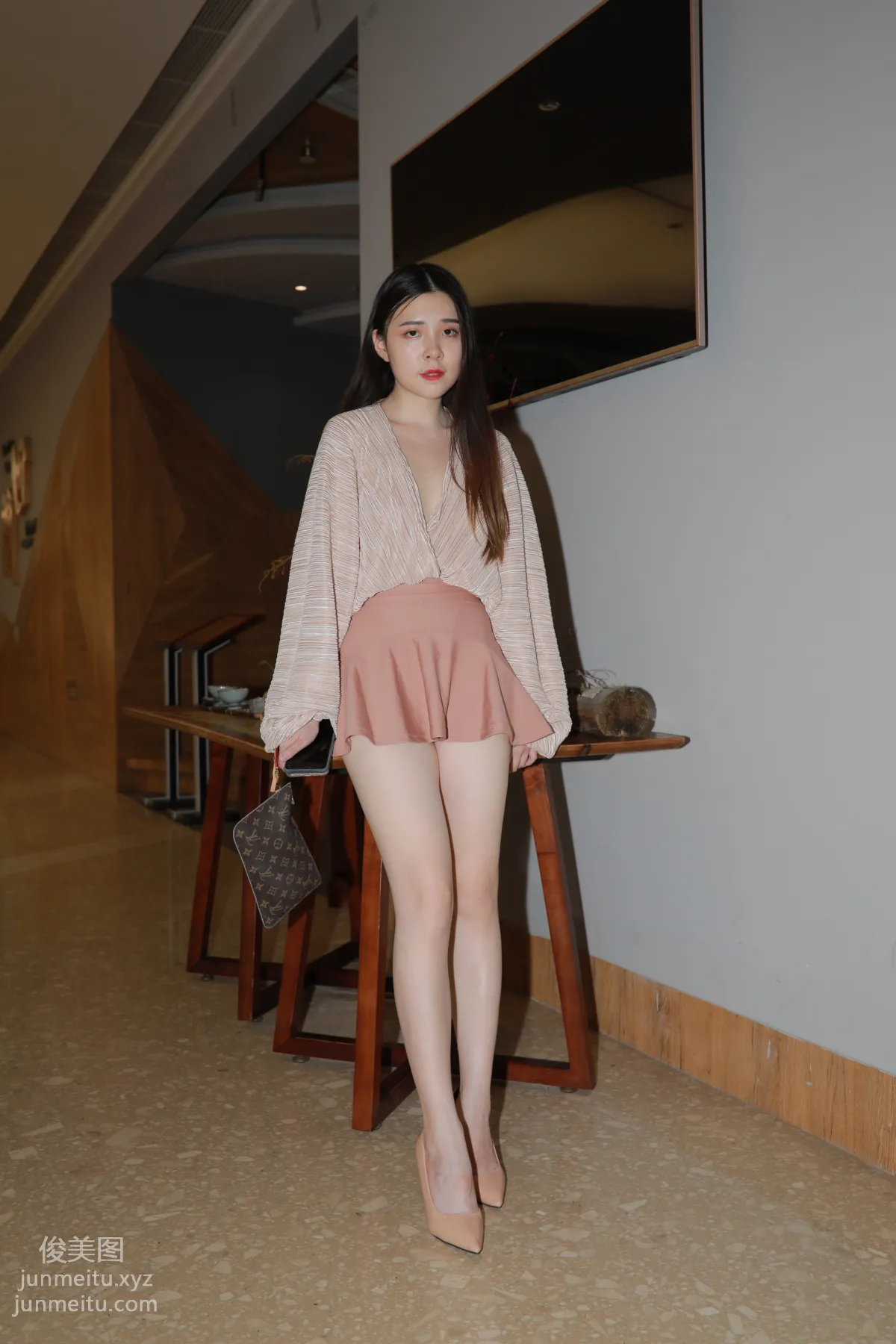 Mojing Street NO.167, Cute Pink Short Skirt Girl [493P] photo 44