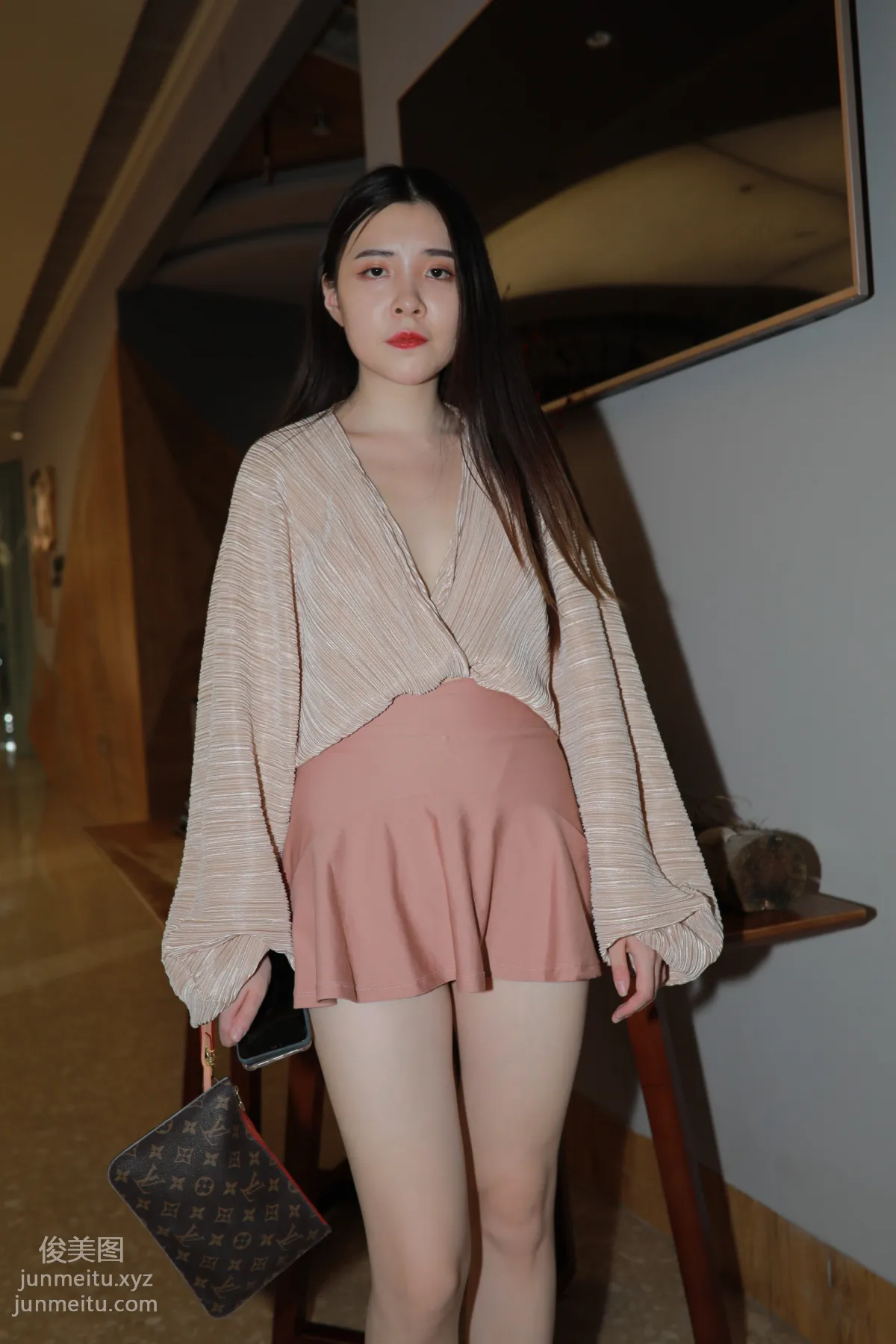 Mojing Street NO.167, Cute Pink Short Skirt Girl [493P] photo 46
