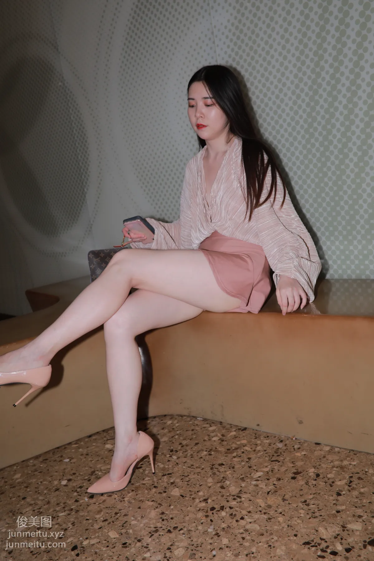 Mojing Street NO.167, Cute Pink Short Skirt Girl [493P] photo 49