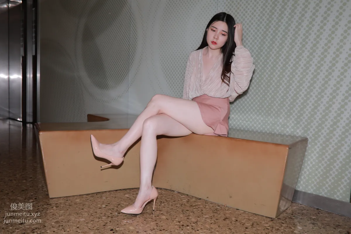 Mojing Street NO.167, Cute Pink Short Skirt Girl [493P] photo 51