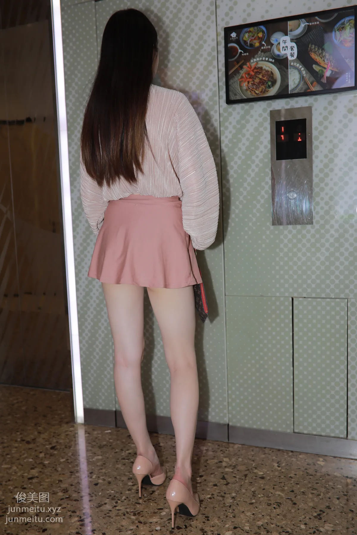 Mojing Street NO.167, Cute Pink Short Skirt Girl [493P] photo 72