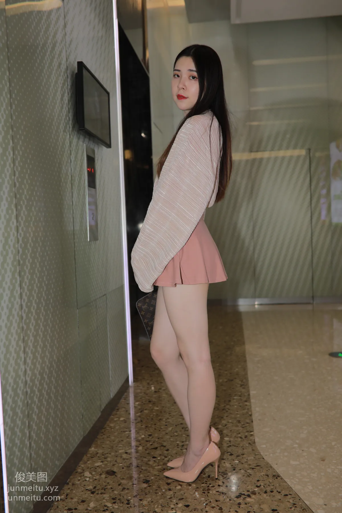 Mojing Street NO.167, Cute Pink Short Skirt Girl [493P] photo 82