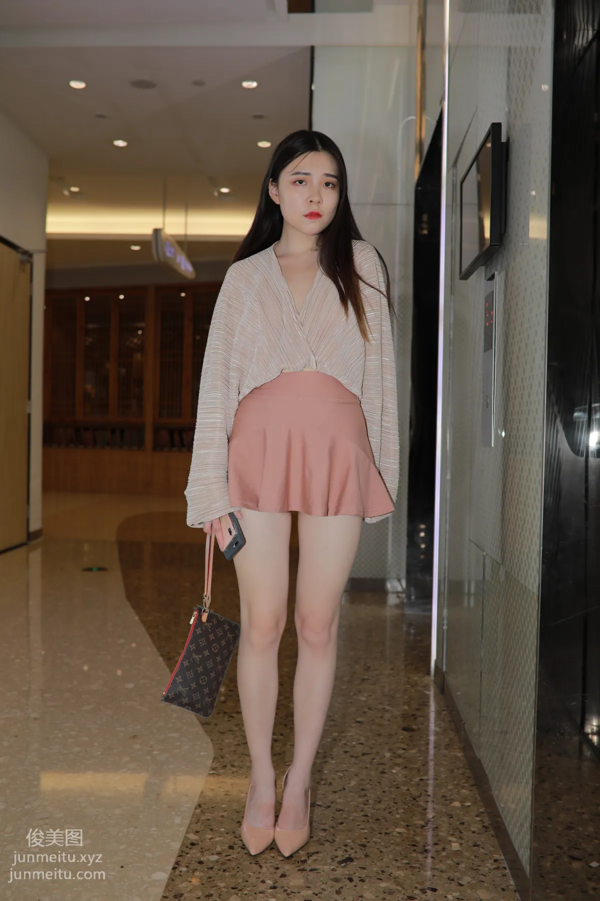 Mojing Street NO.167, Cute Pink Short Skirt Girl [493P] photo 95