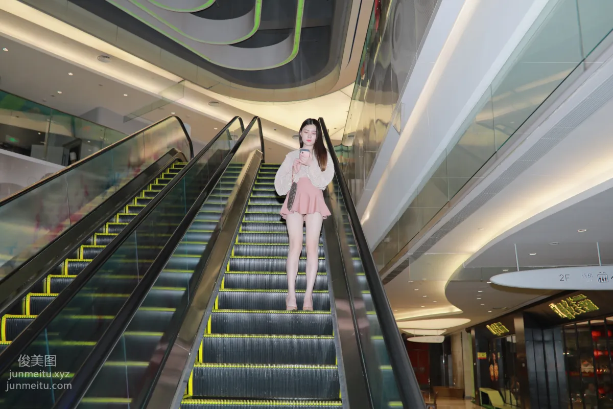 Mojing Street NO.167, Cute Pink Short Skirt Girl [493P] photo 100
