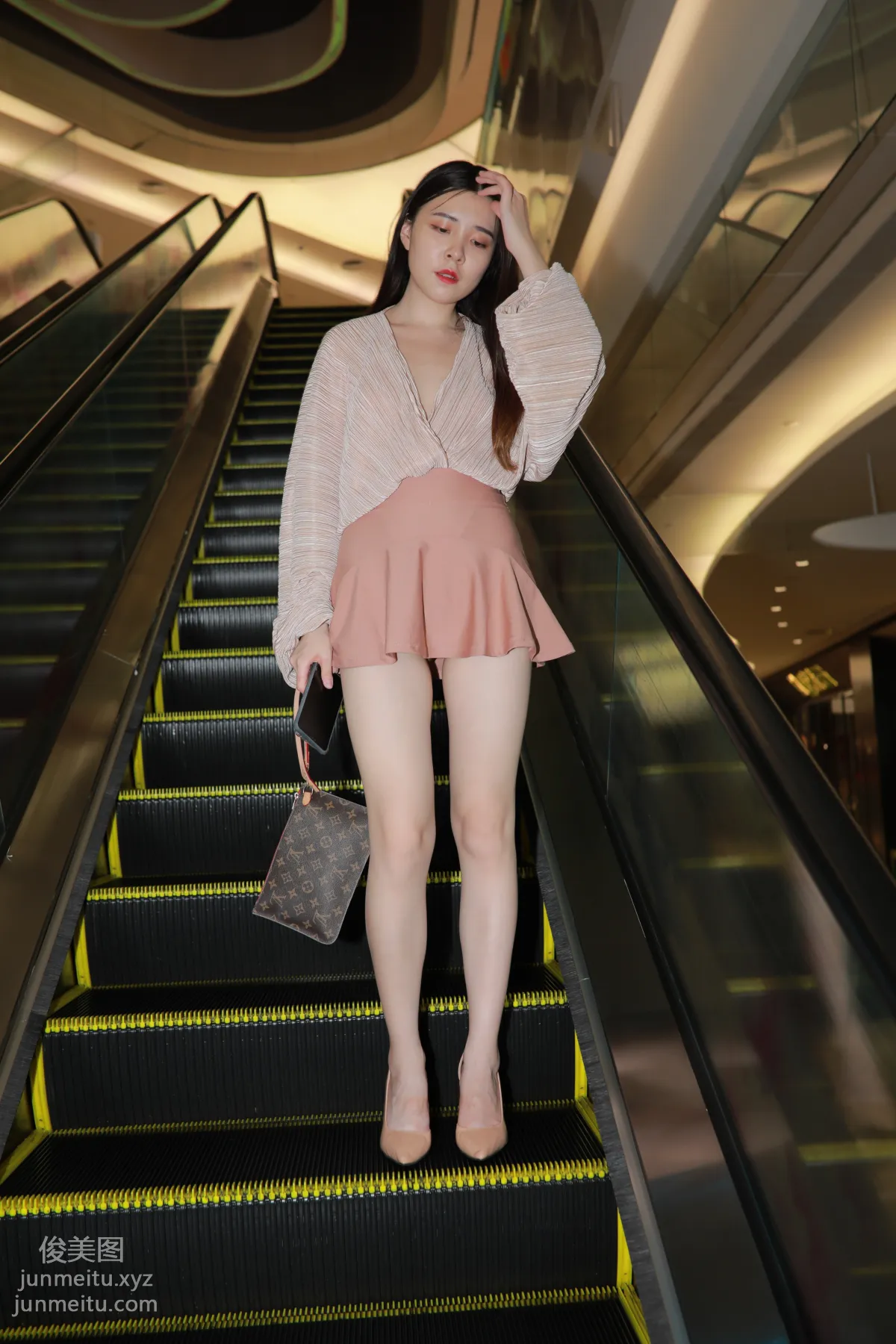 Mojing Street NO.167, Cute Pink Short Skirt Girl [493P] photo 102