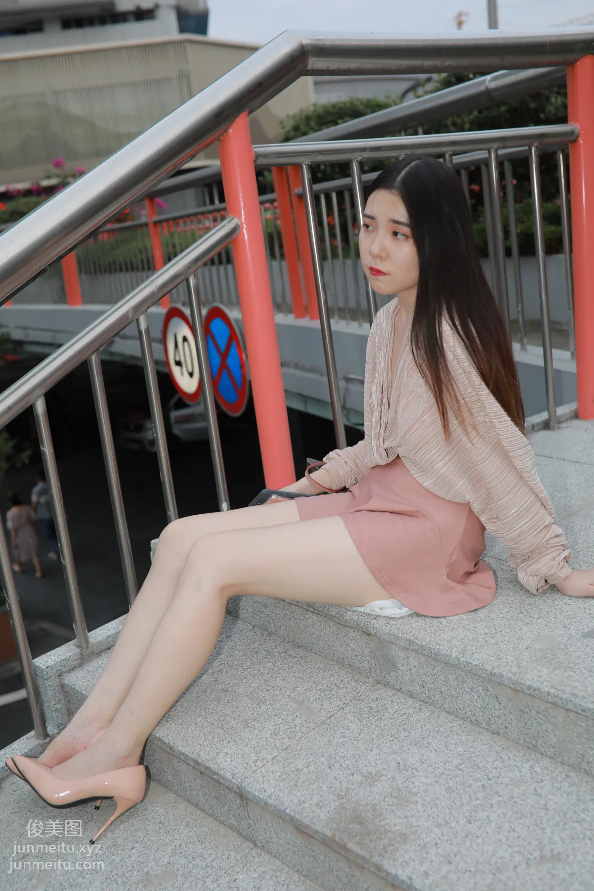 Mojing Street NO.167, Cute Pink Short Skirt Girl [493P] photo 111