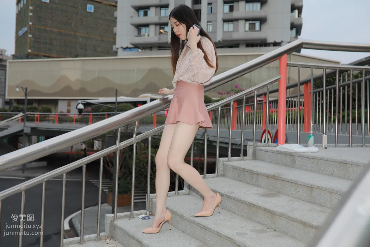 Mojing Street NO.167, Cute Pink Short Skirt Girl [493P] photo 119