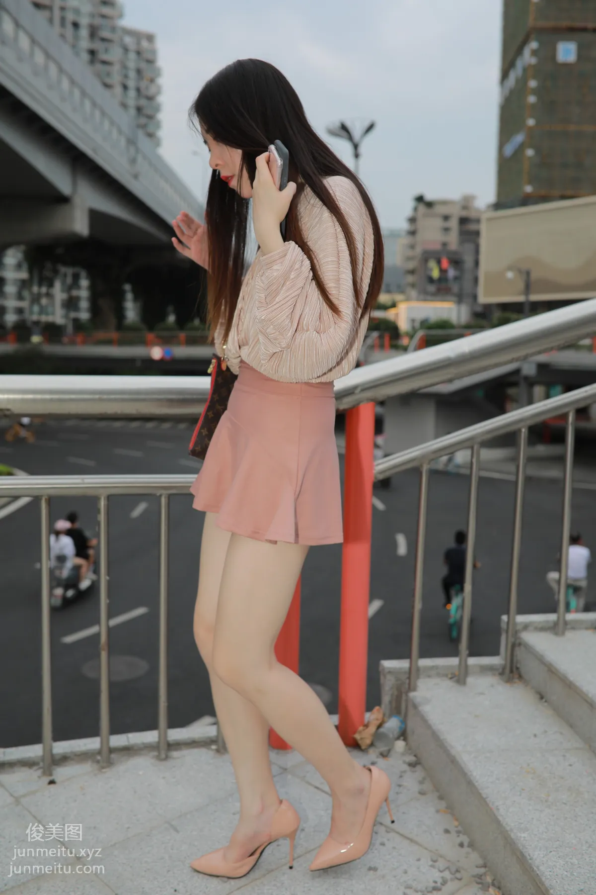 Mojing Street NO.167, Cute Pink Short Skirt Girl [493P] photo 121