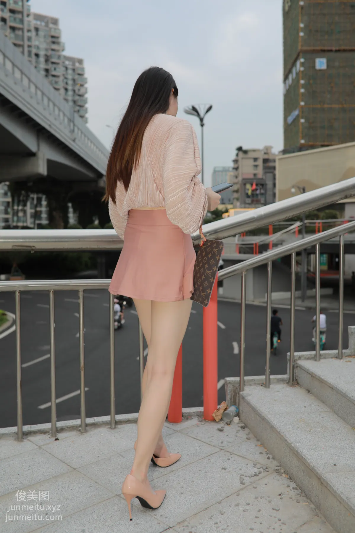 Mojing Street NO.167, Cute Pink Short Skirt Girl [493P] photo 122