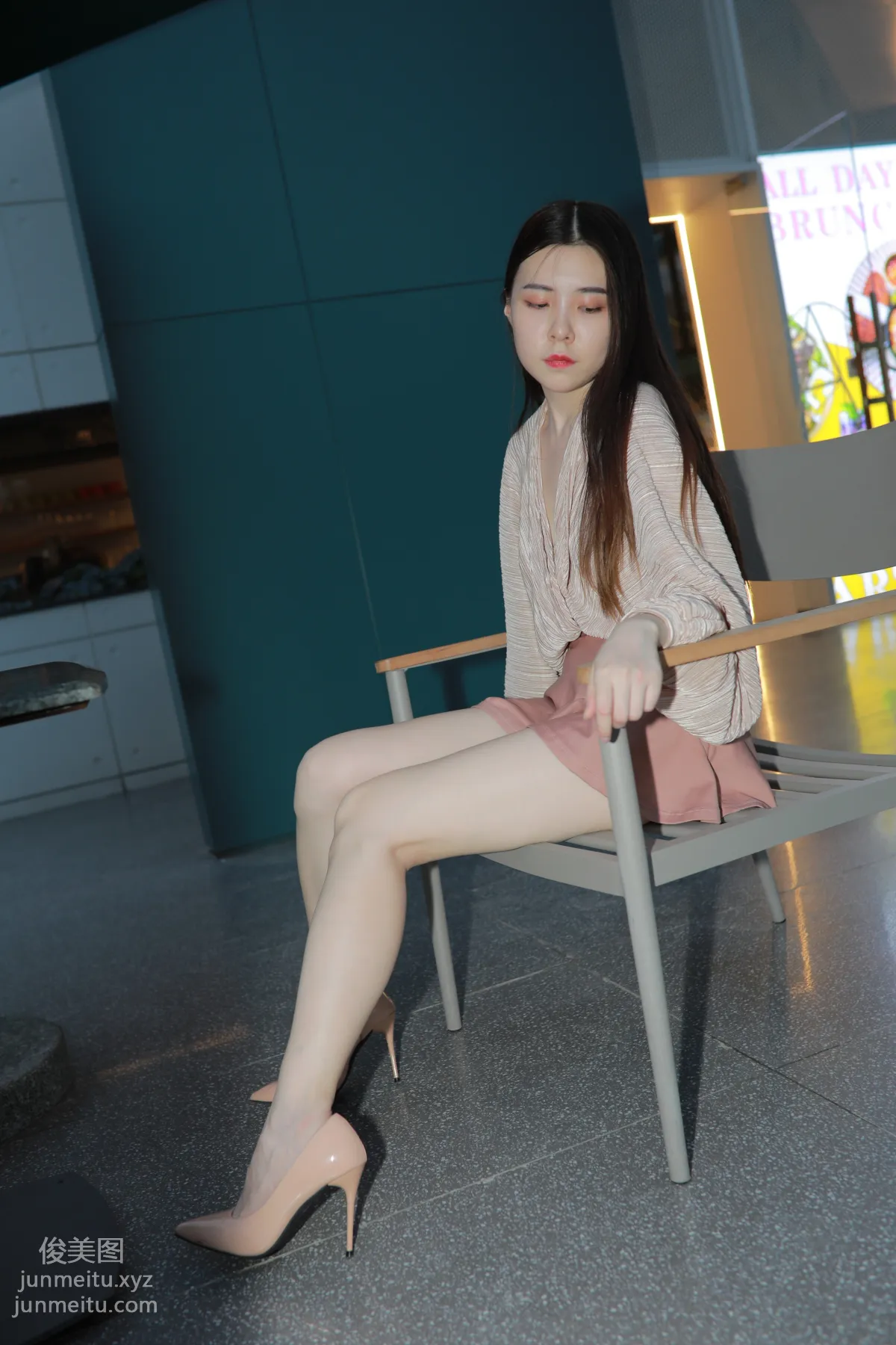 Mojing Street NO.167, Cute Pink Short Skirt Girl [493P] photo 134