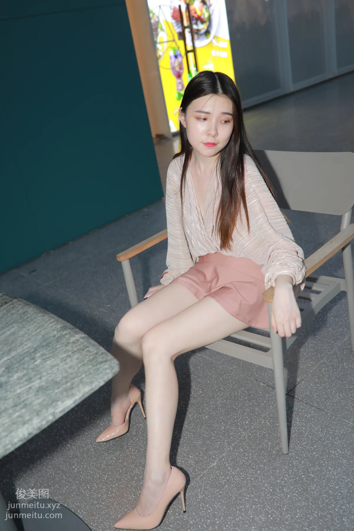 Mojing Street NO.167, Cute Pink Short Skirt Girl [493P] photo 135