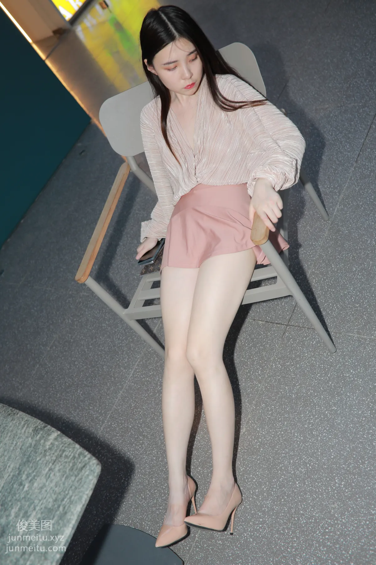 Mojing Street NO.167, Cute Pink Short Skirt Girl [493P] photo 141
