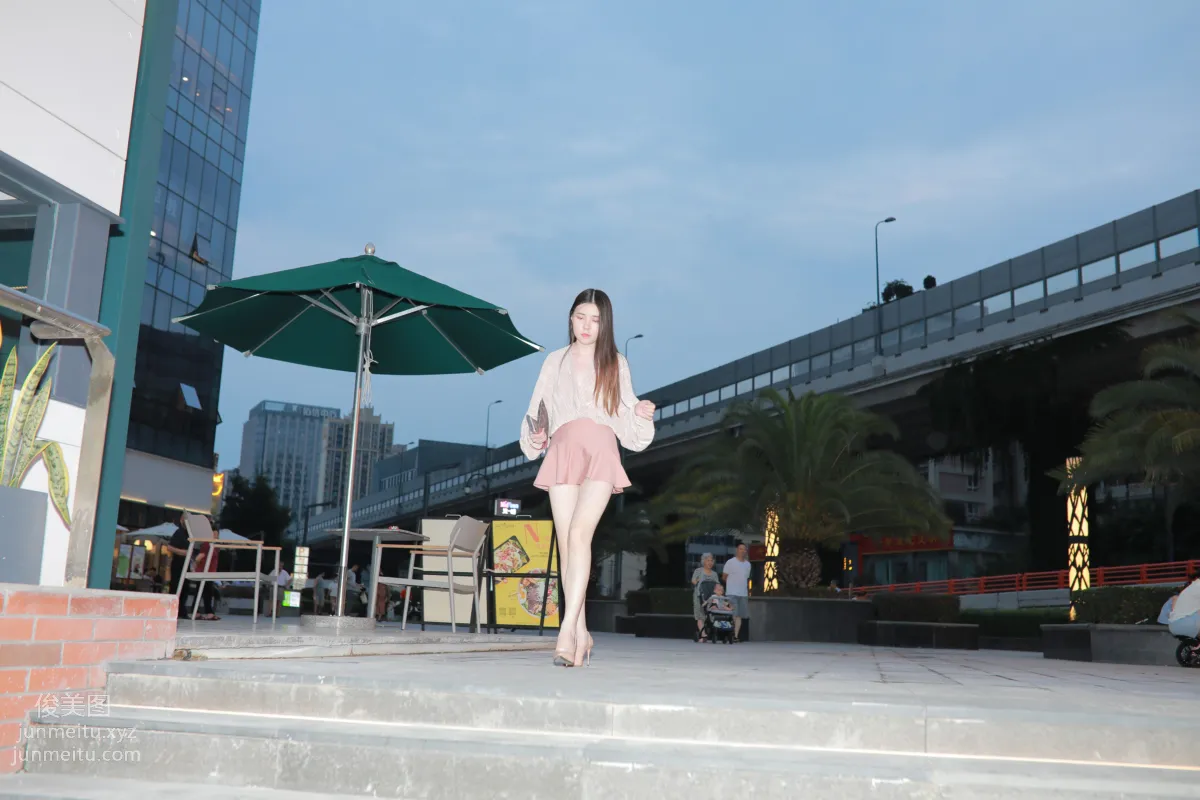Mojing Street NO.167, Cute Pink Short Skirt Girl [493P] photo 142