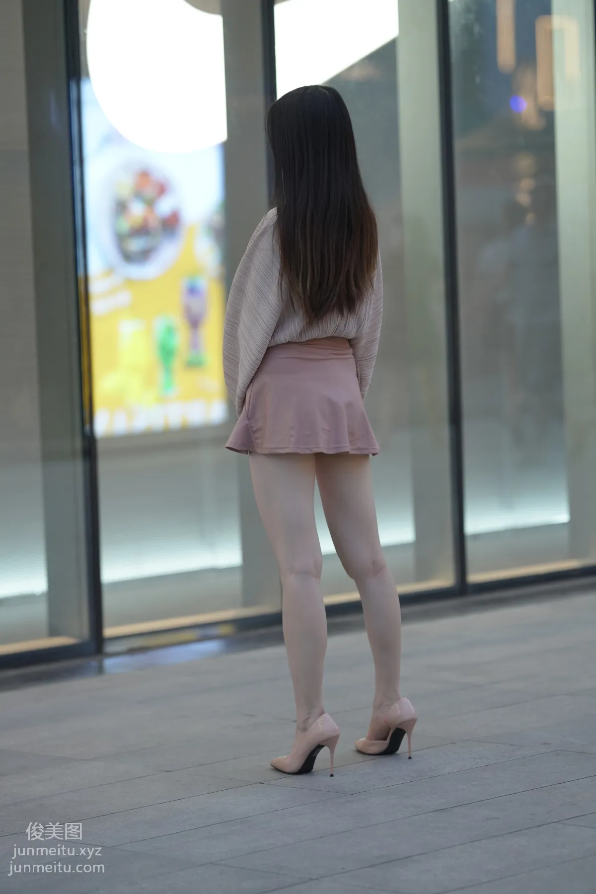 Mojing Street NO.167, Cute Pink Short Skirt Girl [493P] photo 145