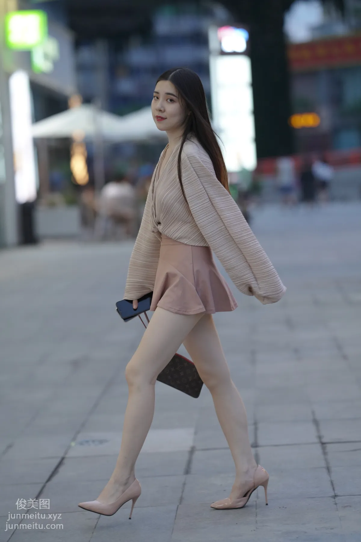 Mojing Street NO.167, Cute Pink Short Skirt Girl [493P] photo 154