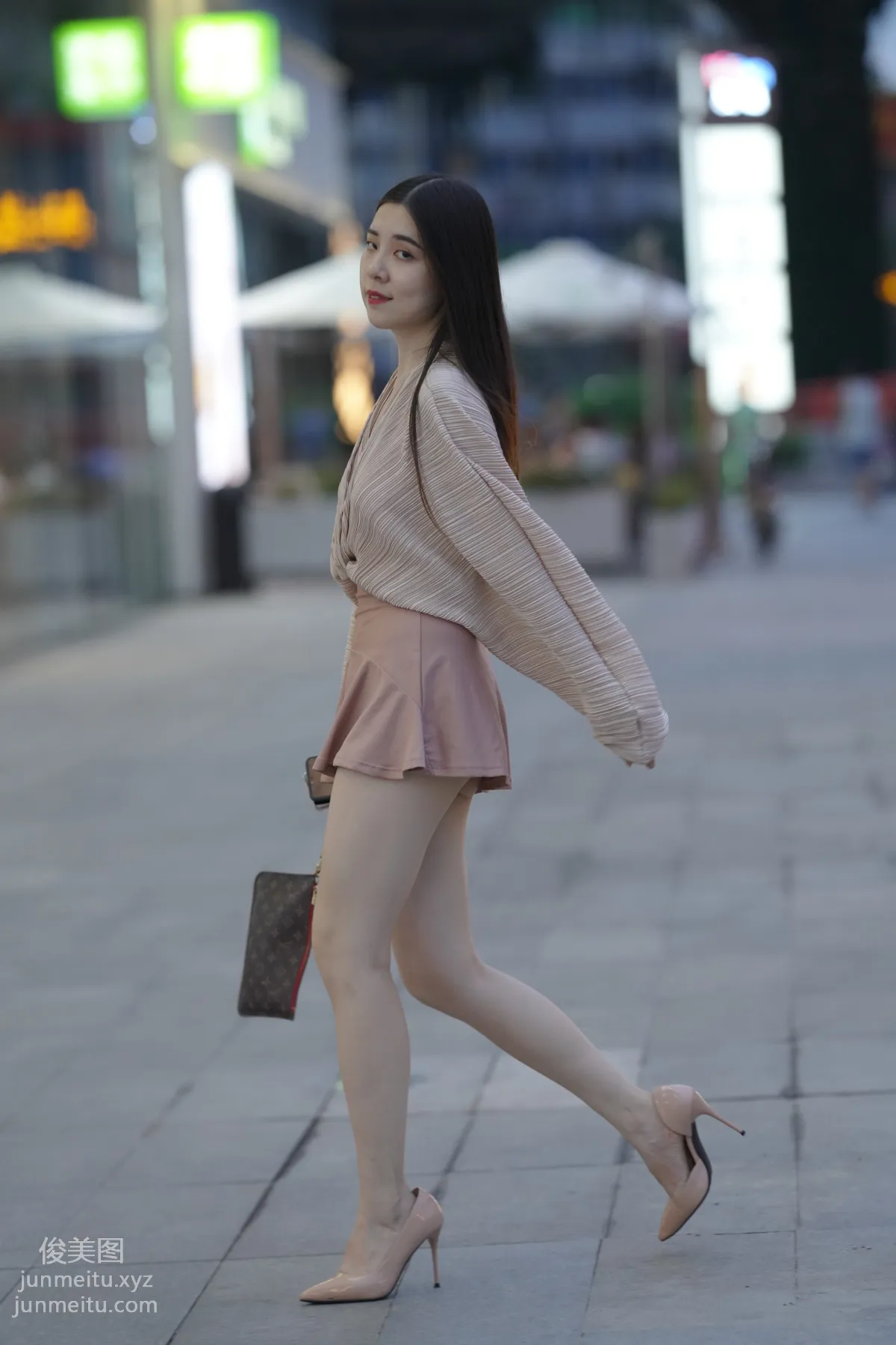 Mojing Street NO.167, Cute Pink Short Skirt Girl [493P] photo 155