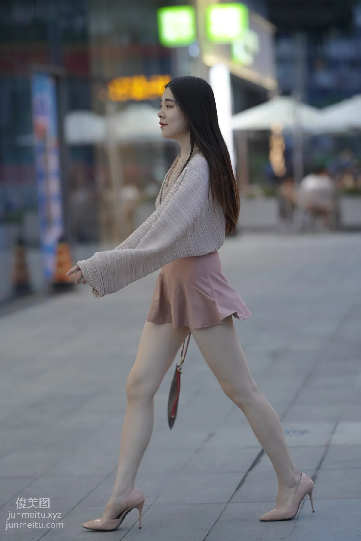 Mojing Street NO.167, Cute Pink Short Skirt Girl [493P] photo 156